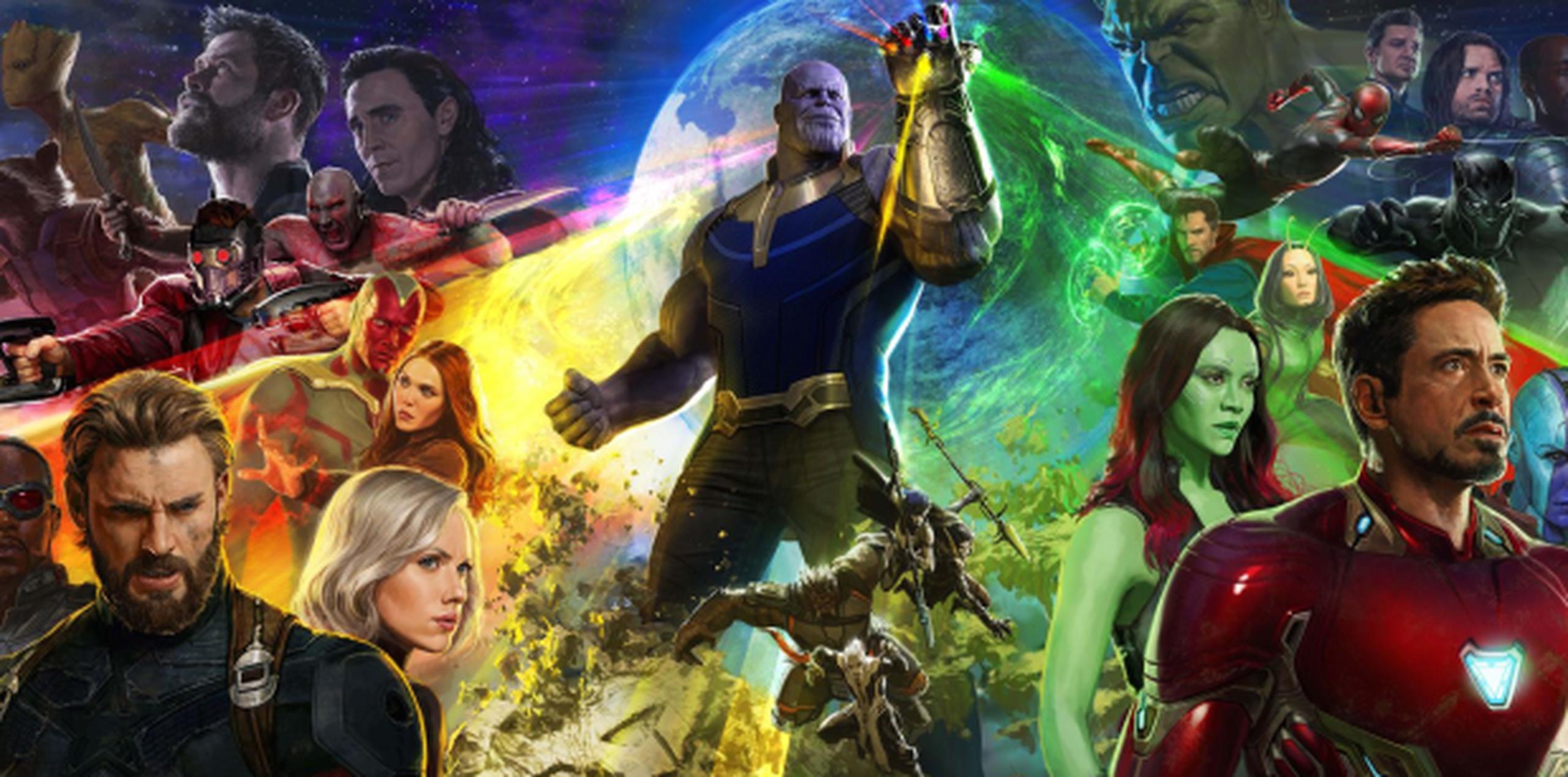 "Avengers: Infinity War" estrenará el próximo 27 de abril a nivel mundial. (Marvel)