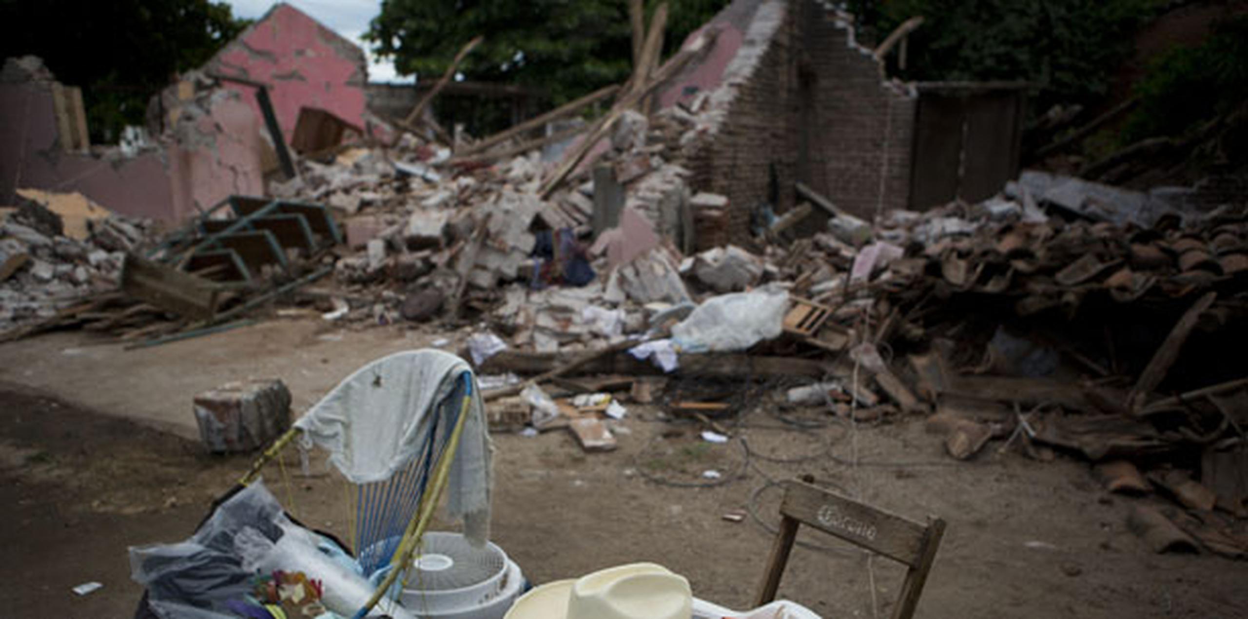 Unas 5,000 viviendas en Chiapas quedaron completamente destruidas. (AP)