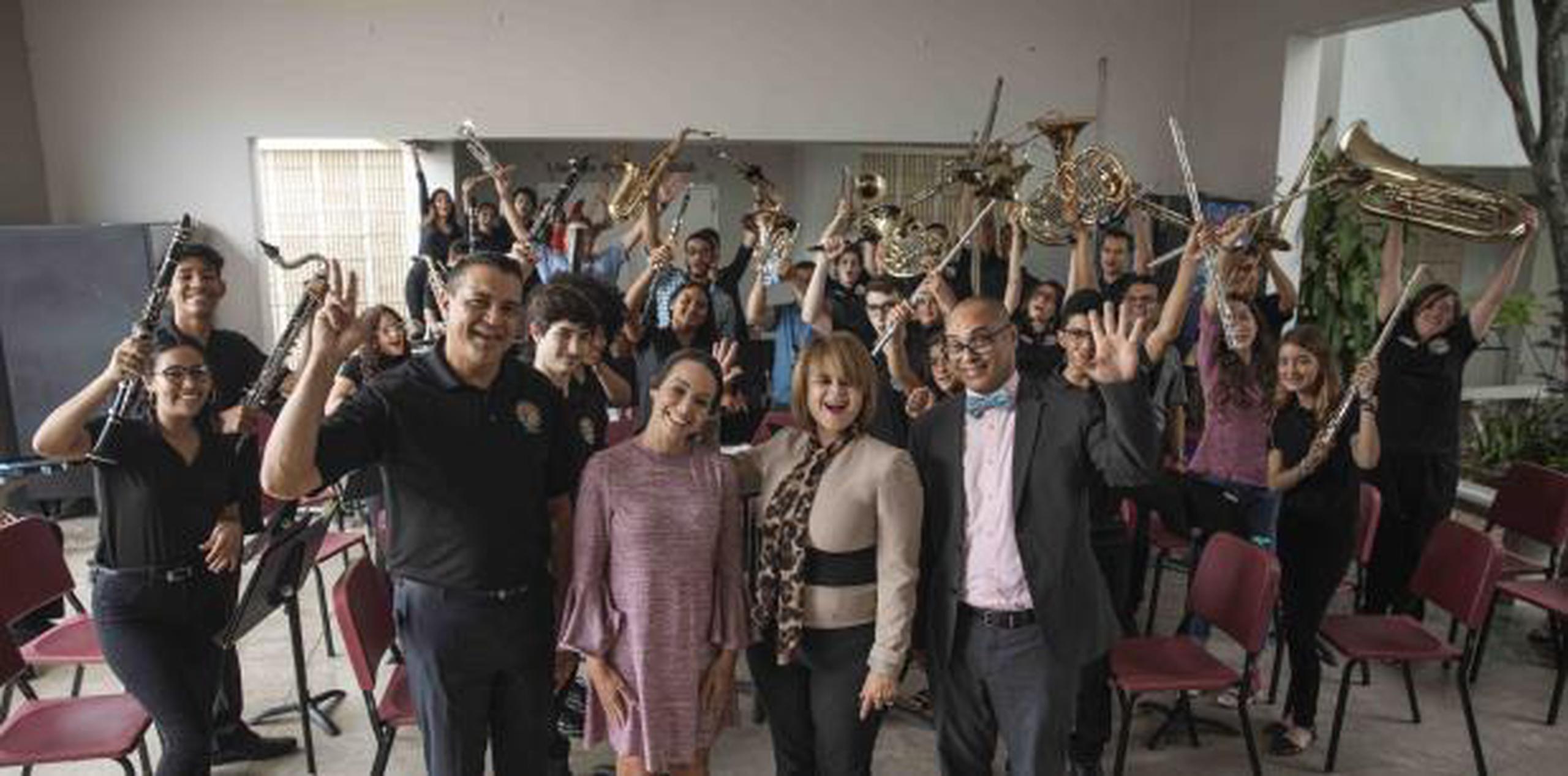 La agrupación musical de la escuela Libre de Música de Caguas será la primera participación puertorriqueña en este festival que reúne la excelencia de las bandas a nivel internacional, evento que lleva realizándose por cerca de cien años. (Suministrada)