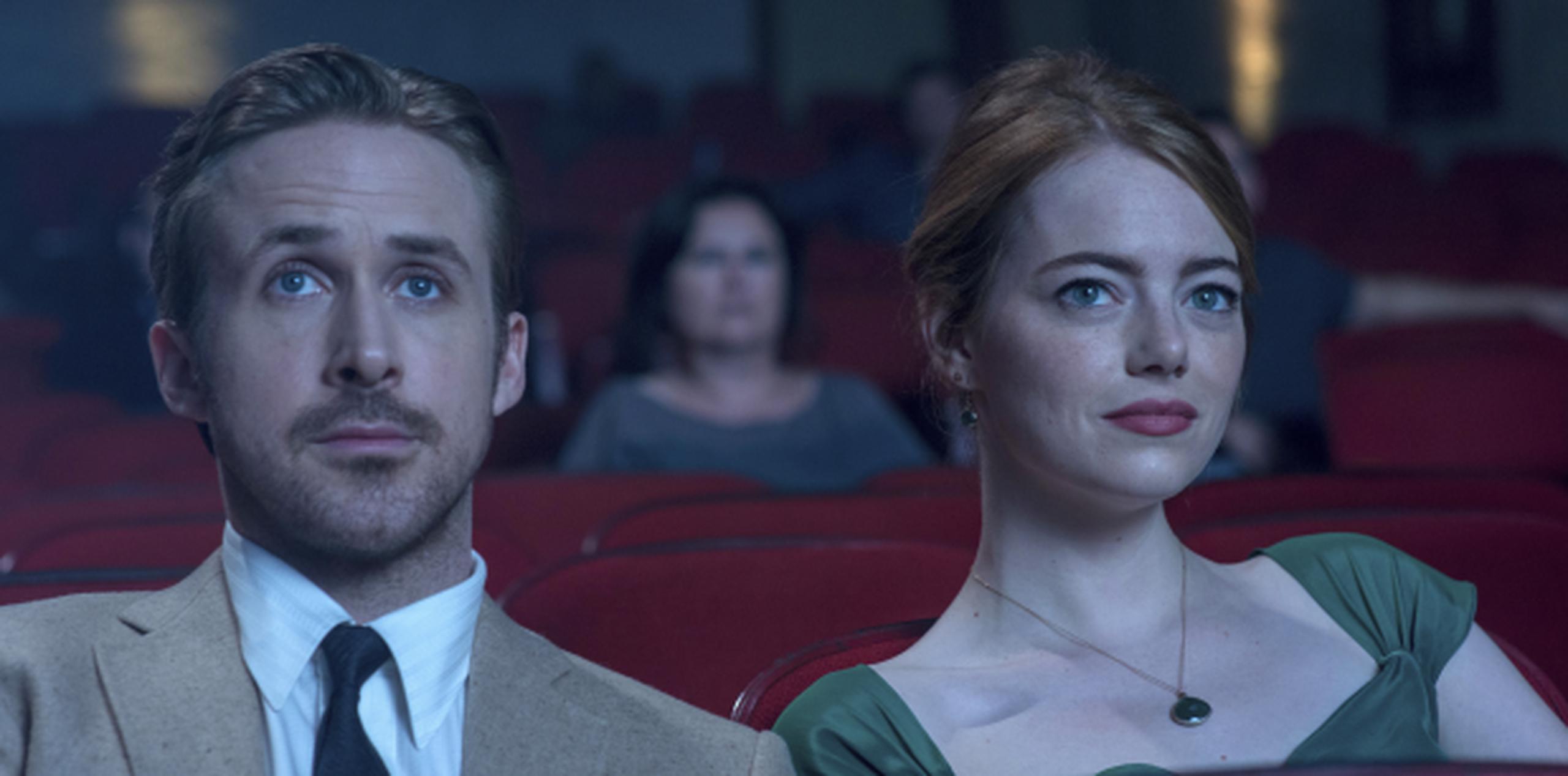 "La La Land" es la tercera película que Ryan Gosling y Emma Stone graban juntos. (Prensa Asociada)