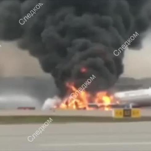 Emergencia aérea termina en una tragedia rusa