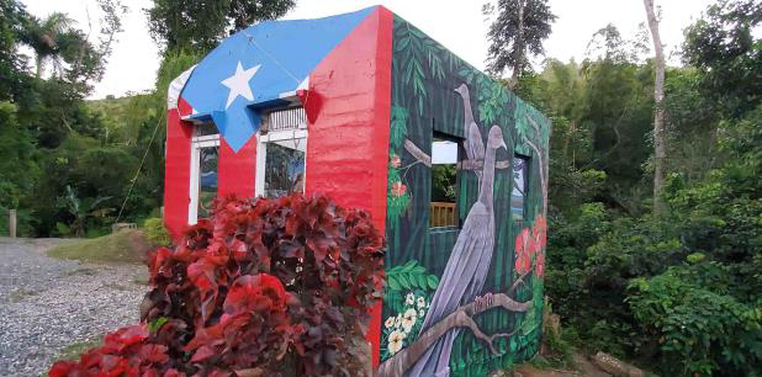 Los murales estuvieron a cargo de los hermanos Melvin y Shaggy Vázquez, mientras que Douglas Candelario colaboró en el jardín. (Suministrada)