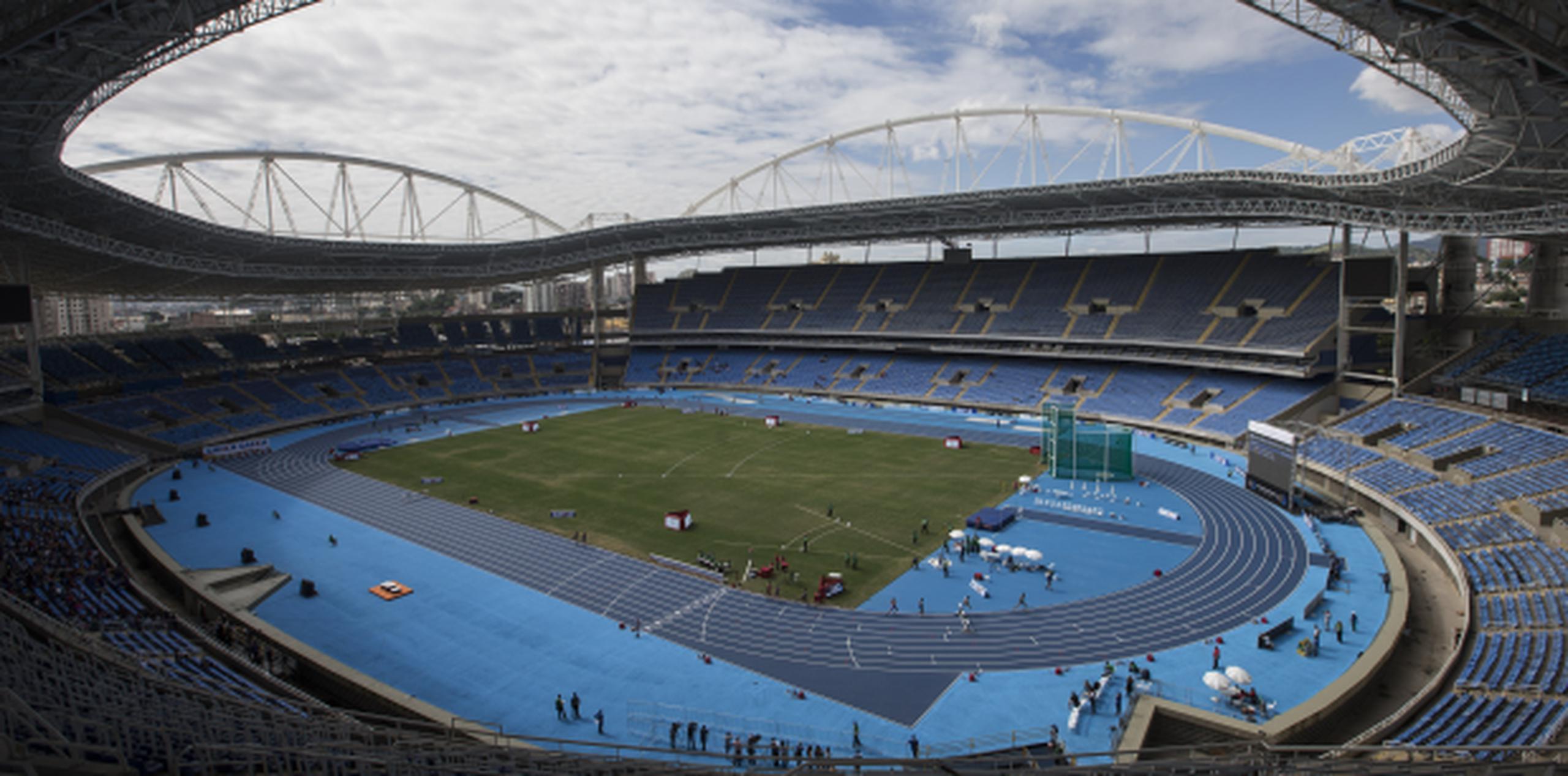 Estadio olímpico en Rio de Janeiro. (Prensa Asociada)