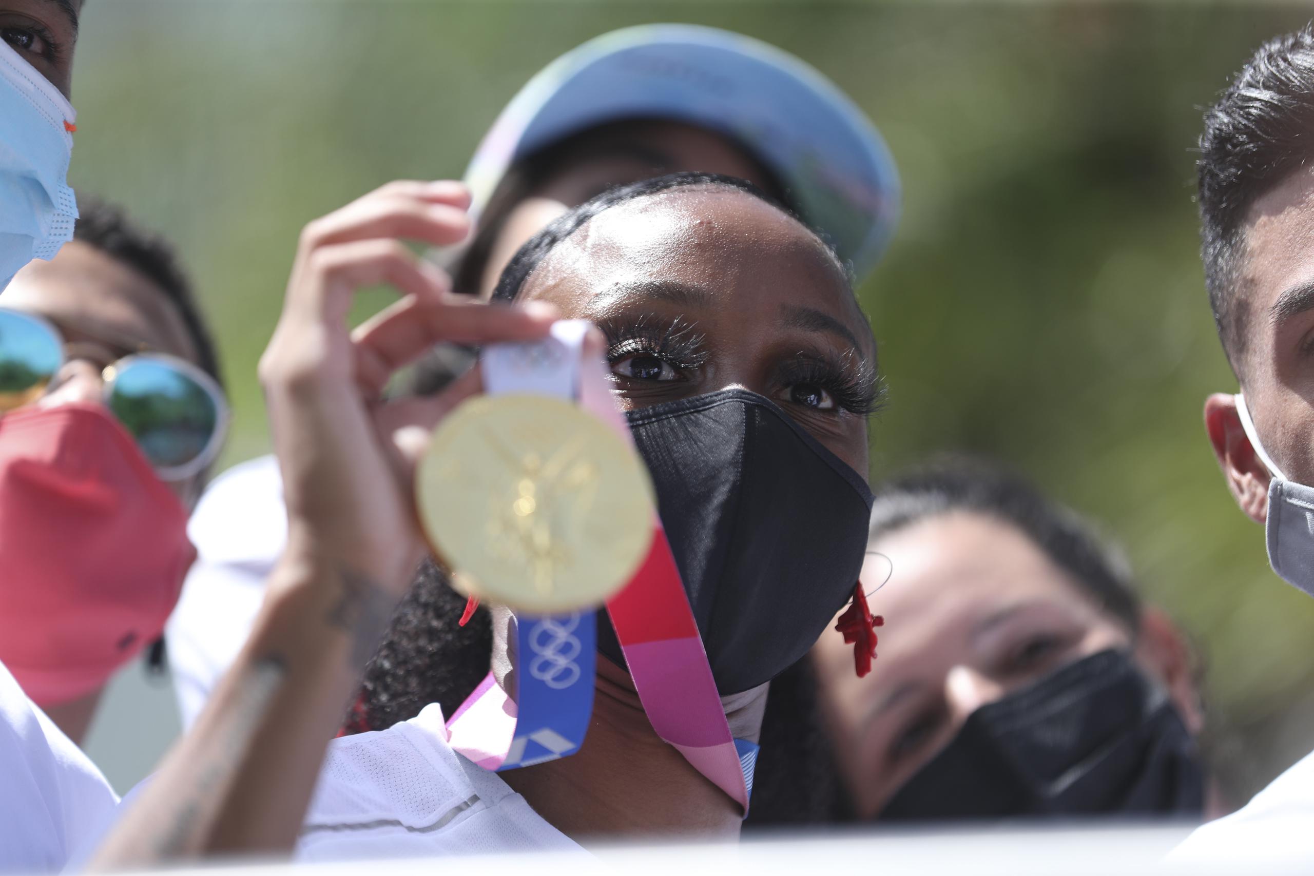 La caravana de Jasmine Camacho Quinn confirmó la importancia para Puerto Rico que representó el oro que conquistó la atleta en Tokio 2020.