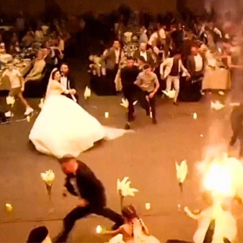 Primer baile de recién casados se convierte en tragedia