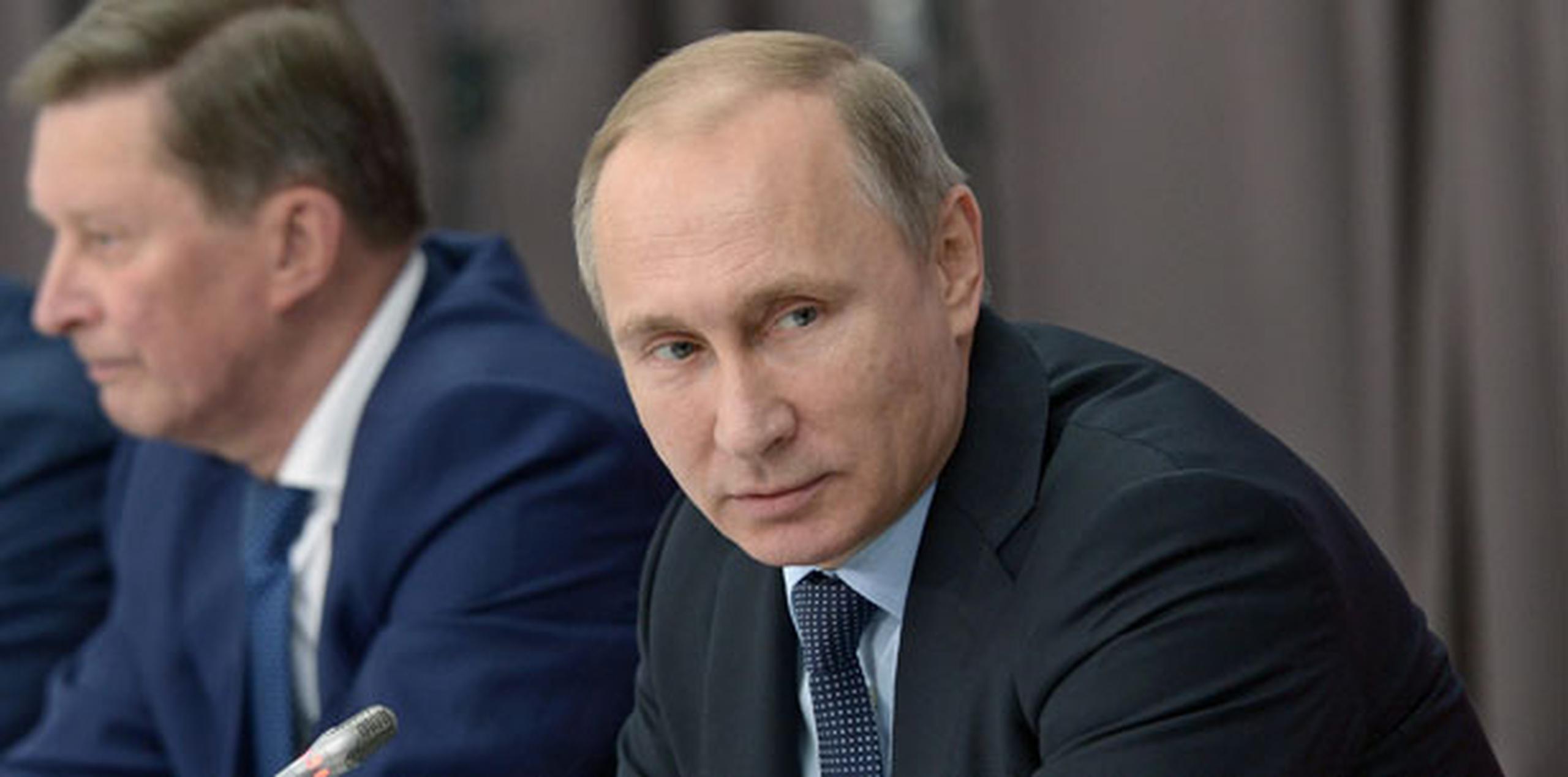 El presidente ruso, Vladimir Putin. (Agencia EFE)