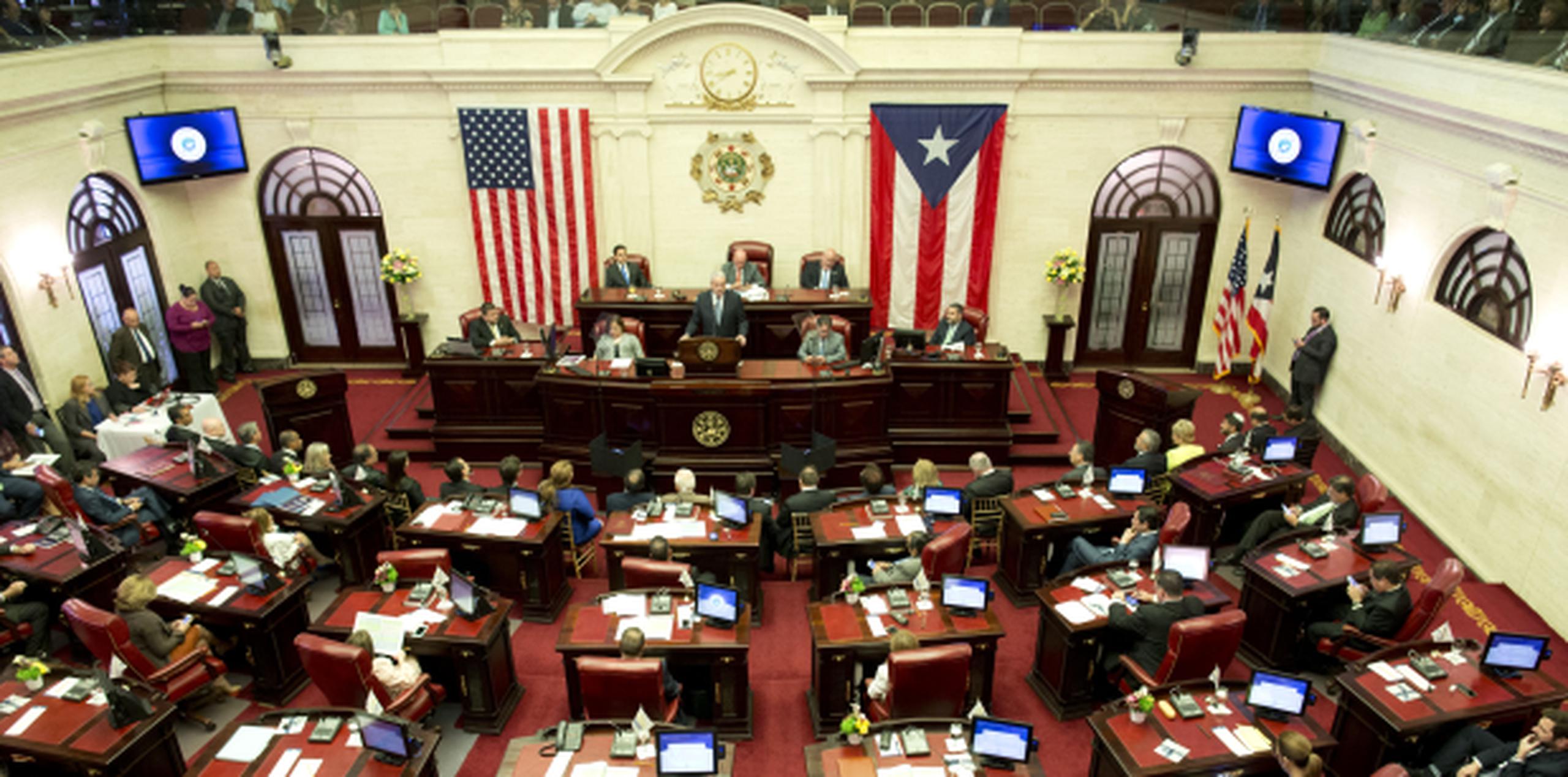 Hemiciclo del Senado de Puerto Rico. (Archivo)