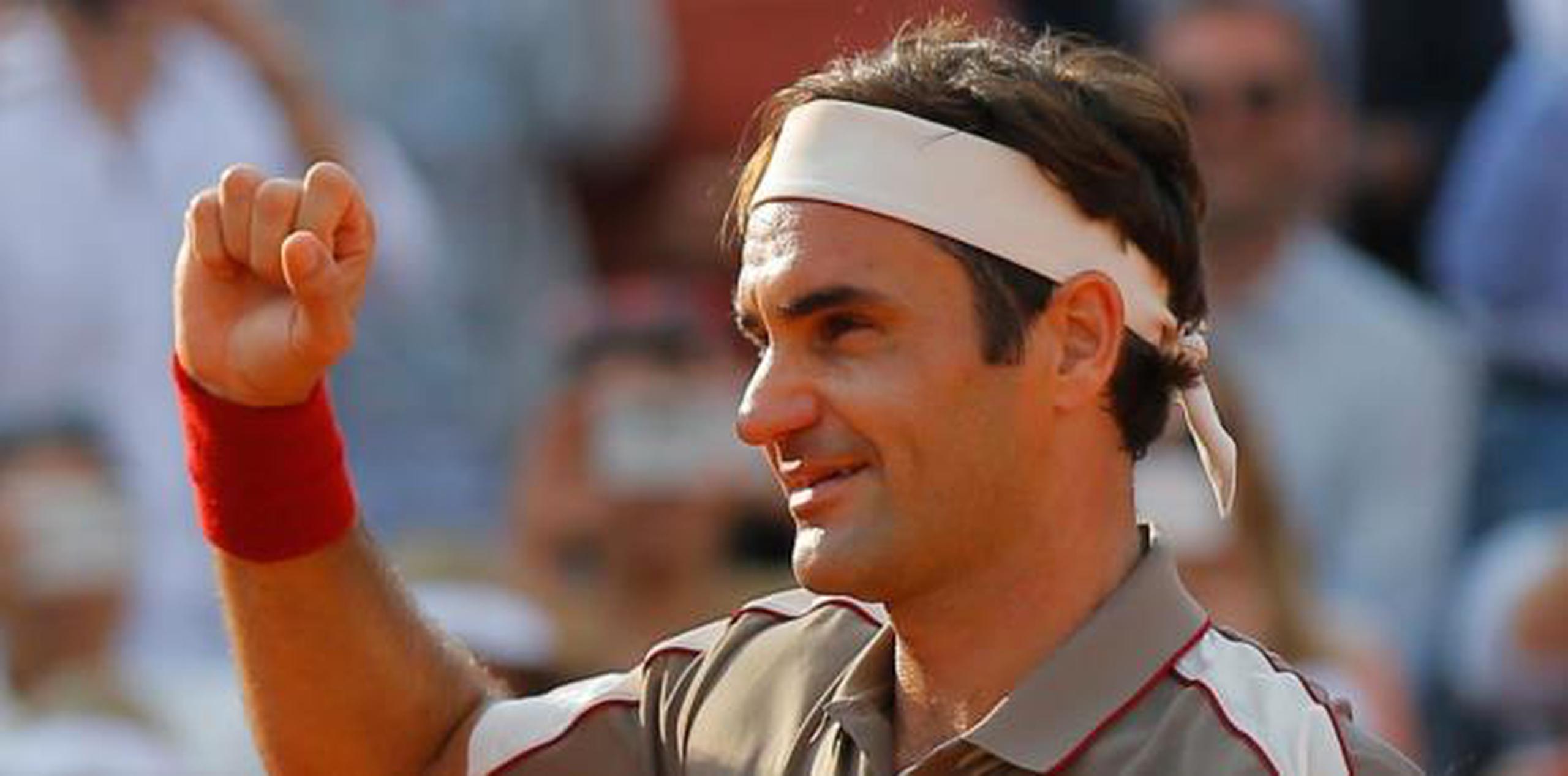 La única vez previa que Federer se coronó en el Abierto de Francia, en 2009, no tuvo que medirse con Nadal. (AP)