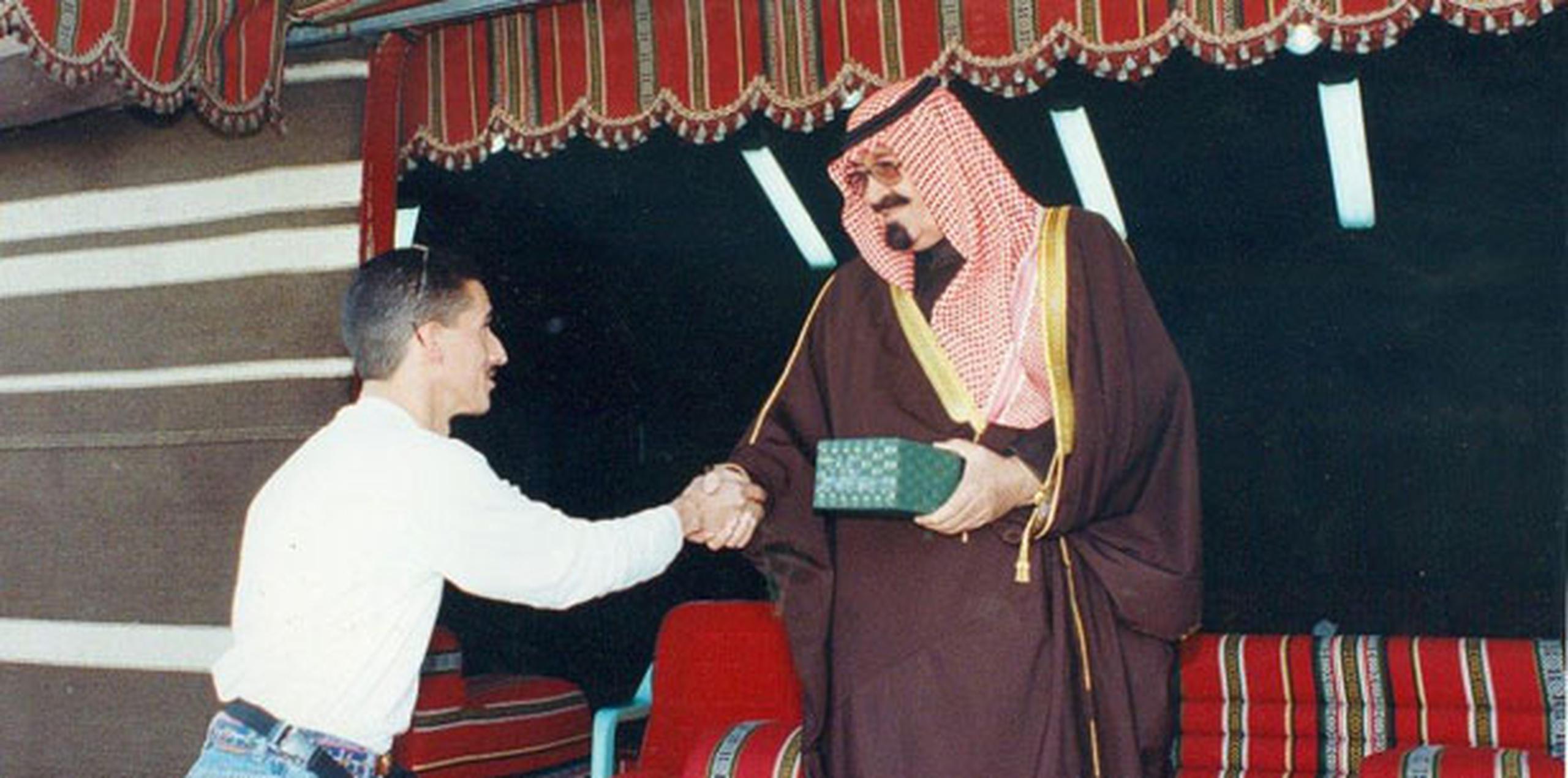 Díaz fue contratado para una temporada en Arabia Saudí en agosto del 2000 y salió el país un mes antes del ataque terrorista que derrumbó las Torres Gemelas en el 2001. (Suministrada)
