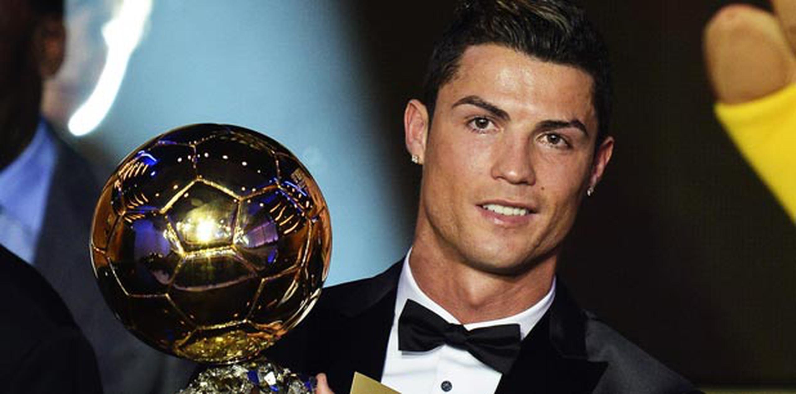 Recientemente, Cristiano Ronaldo ganó el Balón de Oro. (Archivo)