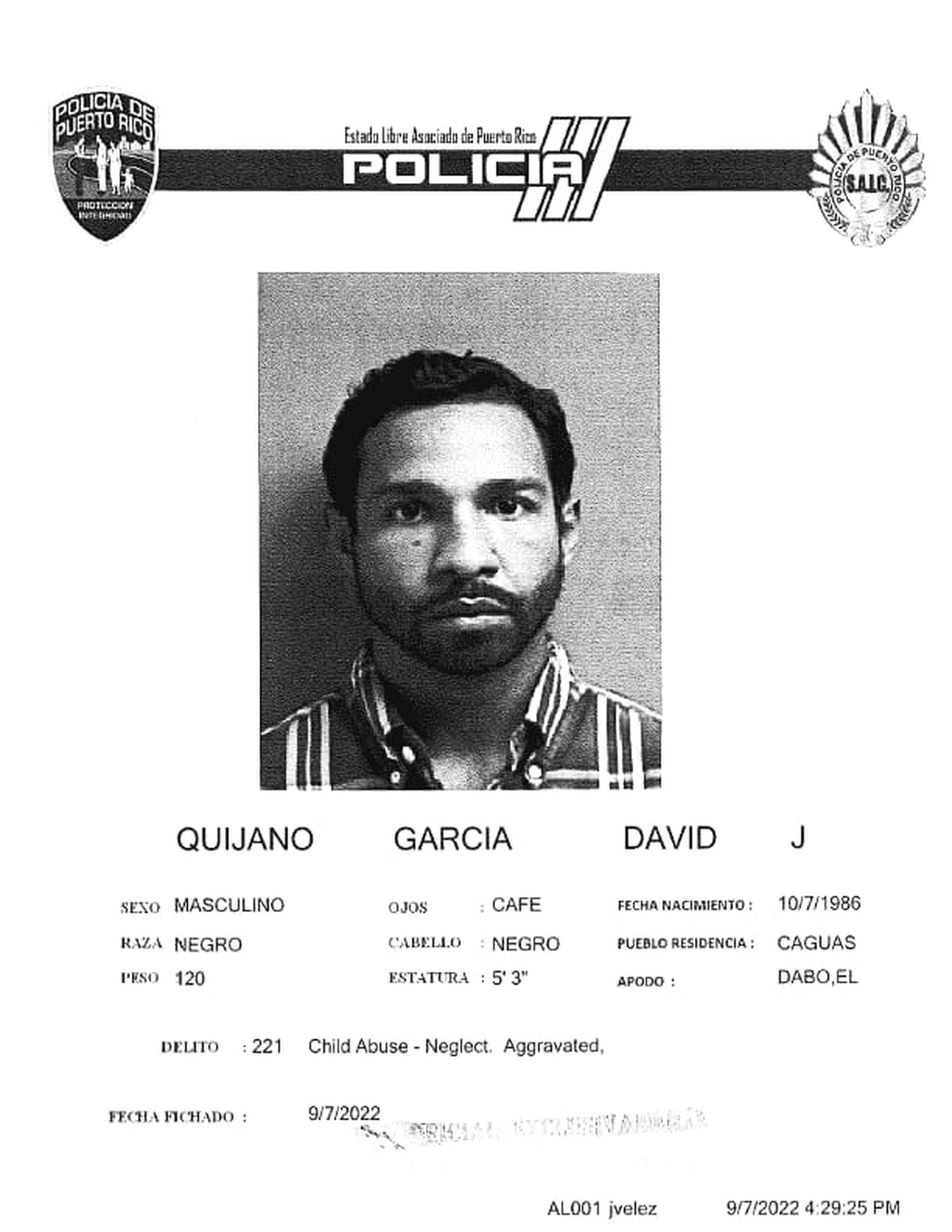 David J. Quijano García fue encarcelado al no prestar la fianza de $300,000.