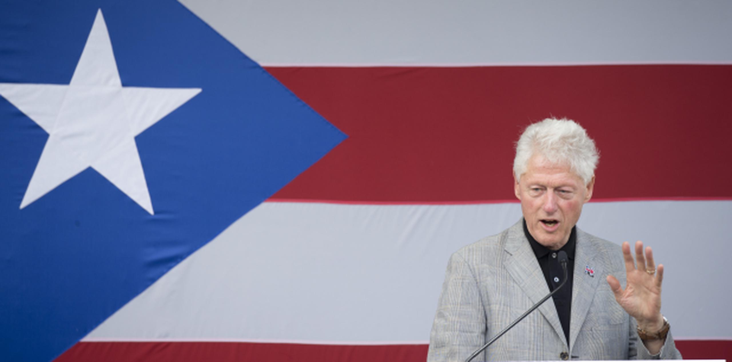 La sombra de la Presidencia de Bill Clinton será decisiva en las elecciones de noviembre. (Xavier Araujo)