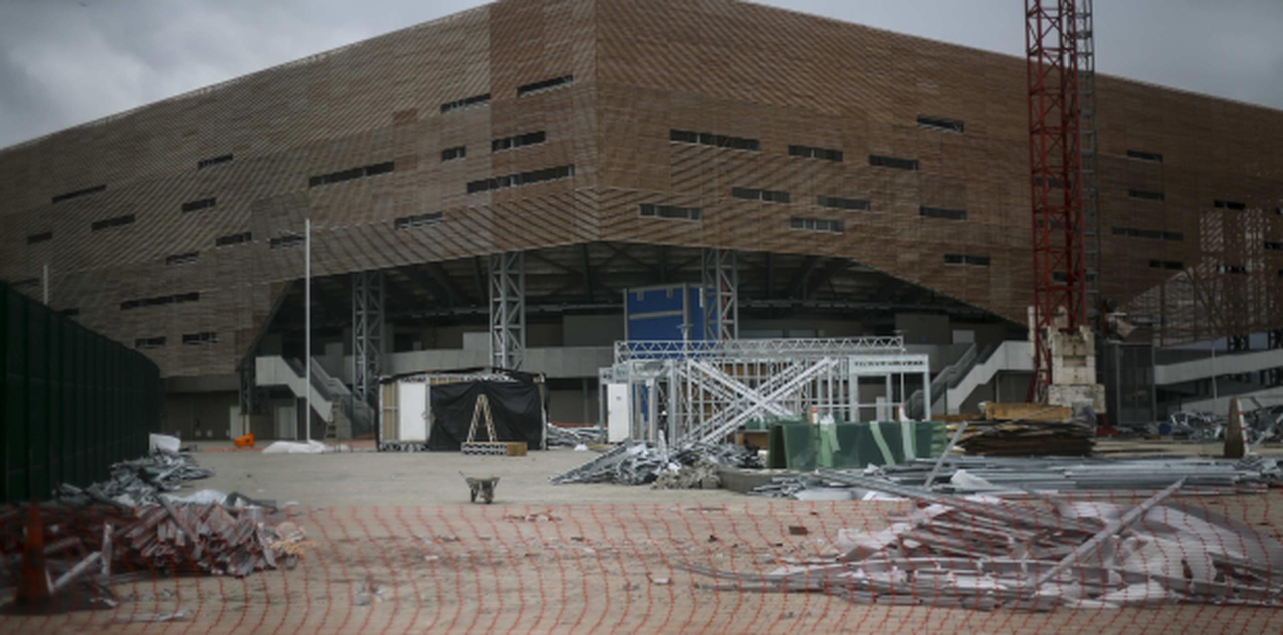 La sede donde se jugó el balonmano en Río 2016 está en planes de ser desmantelada por completo. (EFE/Antonio Lacerda)
