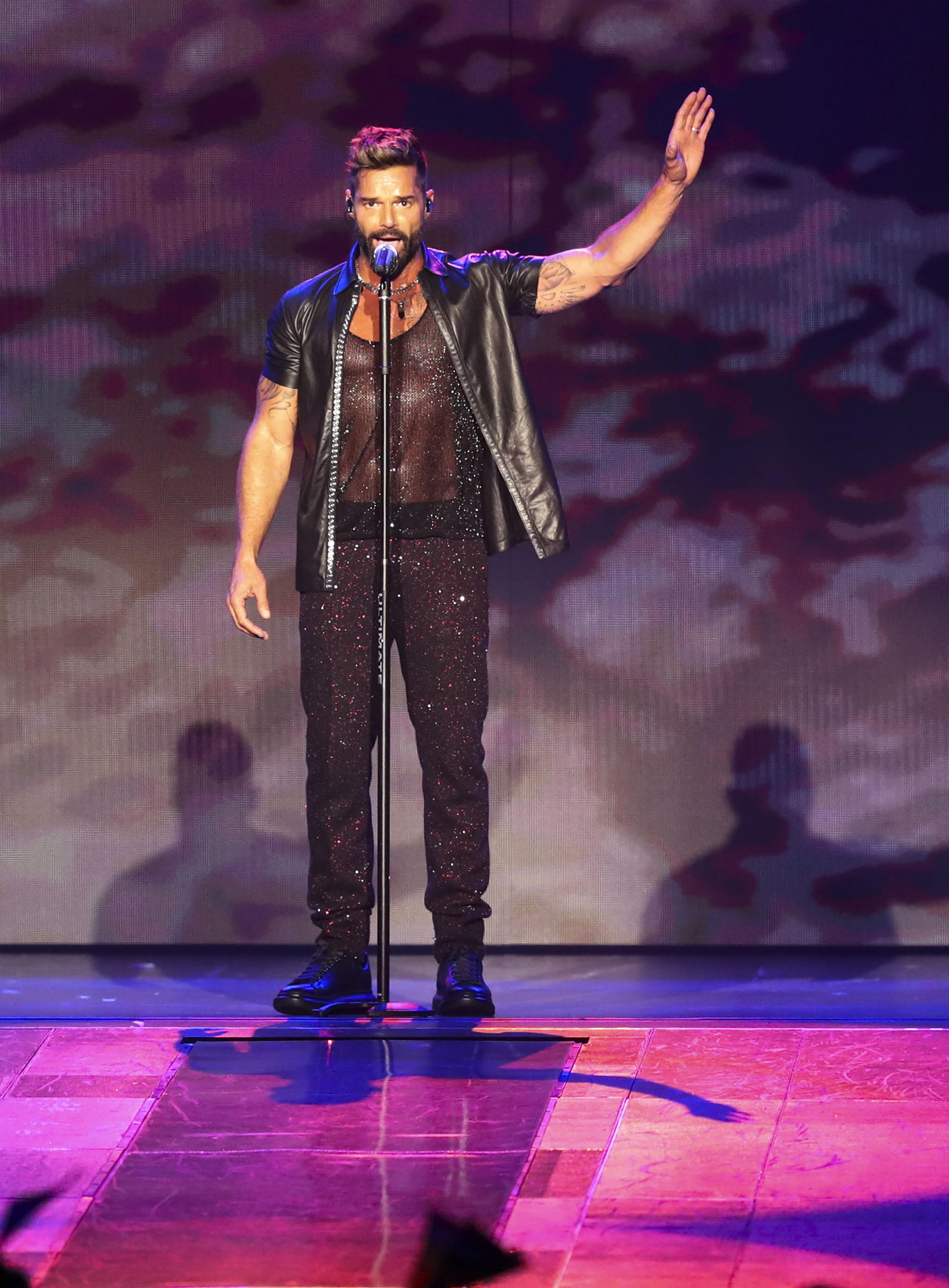 Ricky Martin inició la gira de conciertos “Movimiento” el pasado 7 de febrero en el Coliseo de Puerto Rico José Miguel Agrelot.