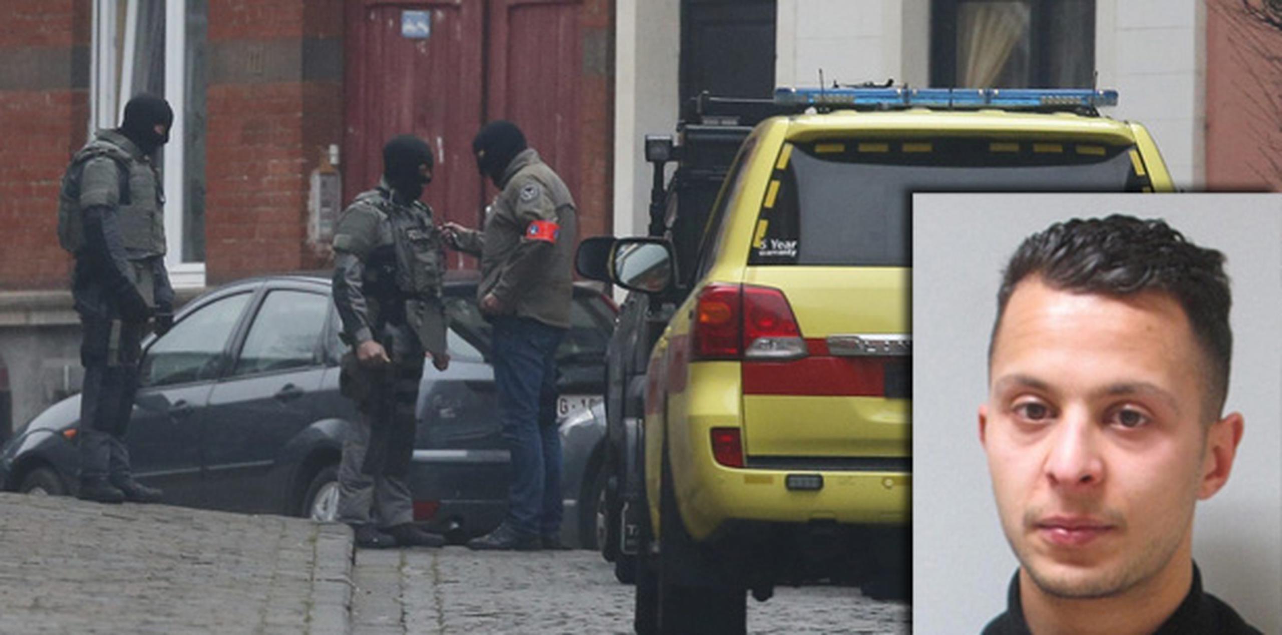 La operación se produjo después de que la policía científica belga encontrara las huellas dactilares de Abdeslam en una vivienda. (EFE)