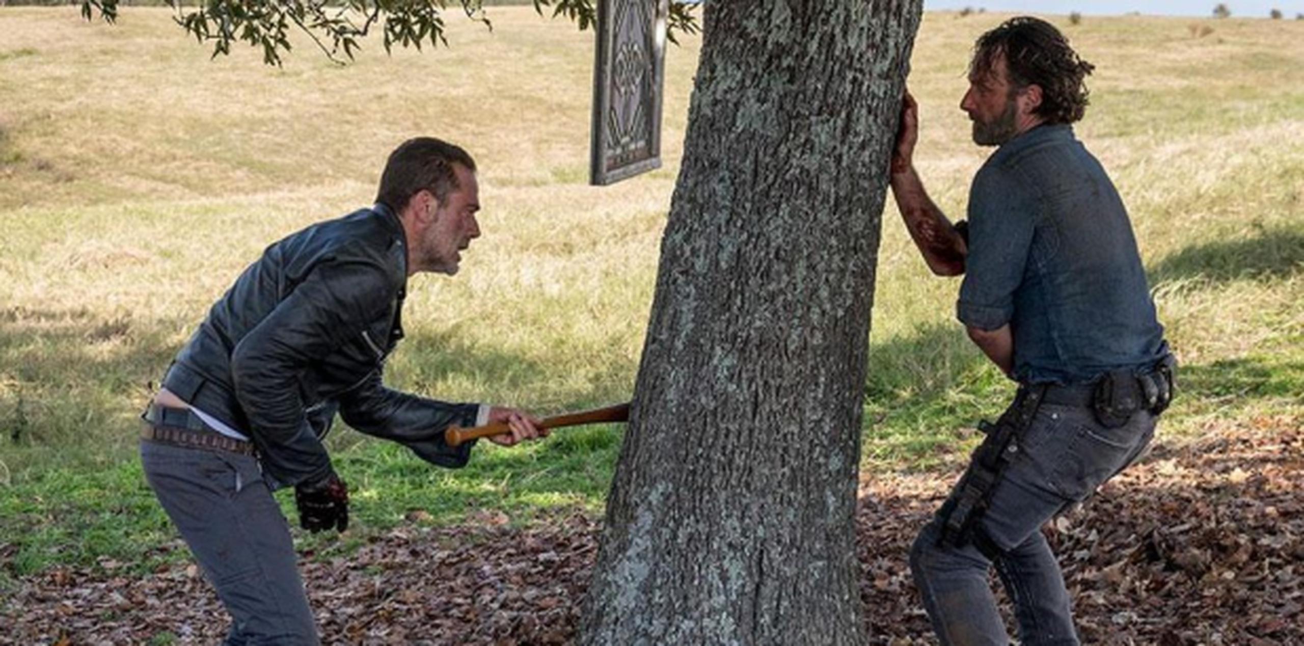 En la octava temporada se vio el enfrentamiento final entre Negan y Rick Grimes. (The Walking Dead / AMC)