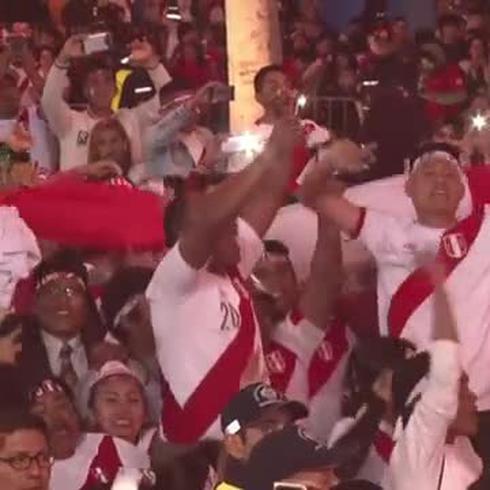 De fiesta Perú por el pase al mundial