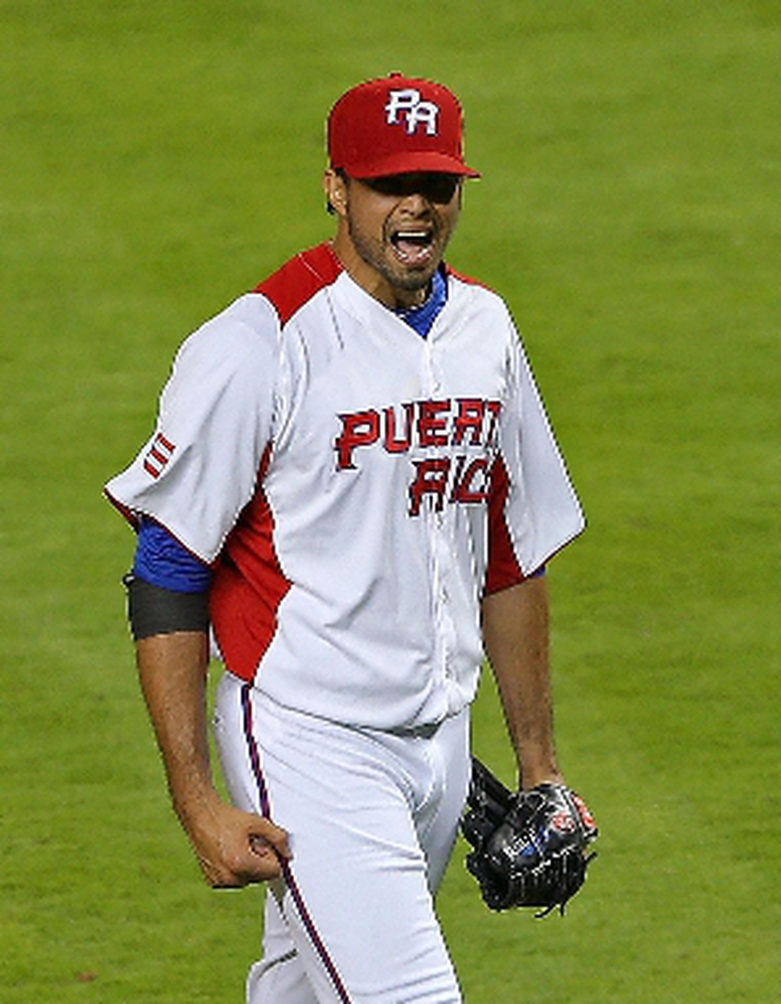 Fernando Cabrera aseguró la victoria de Puerto Rico sobre Italia en la segunda ronda del evento. AFP / Mike Ehrmann