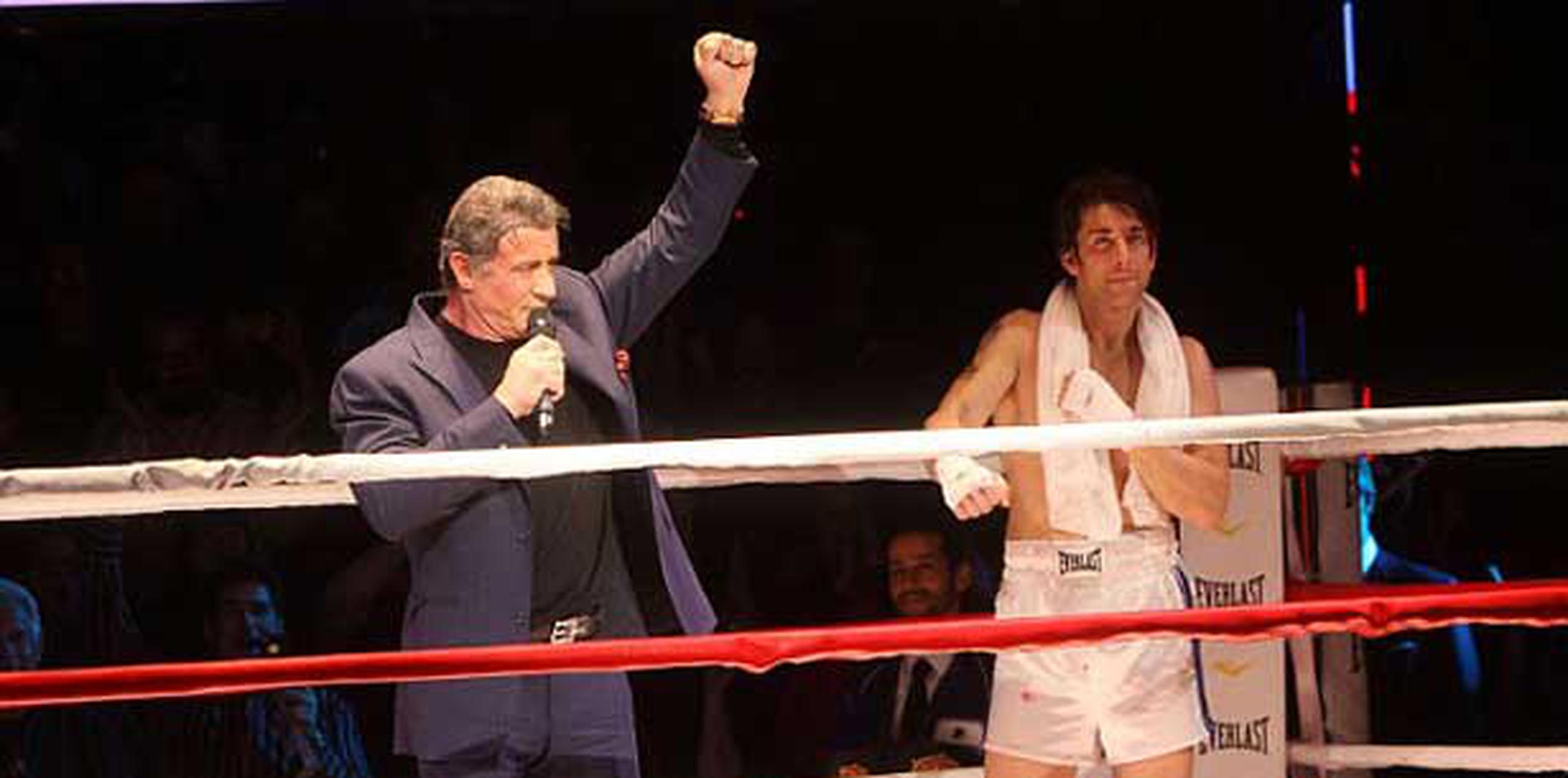 Rocky, escrito y producido por el actor Sylvester Stallone, es una pieza que plasma una colosal fusión entre el canto, el baile, la actuación y el boxeo en el escenario. (Suministrada)