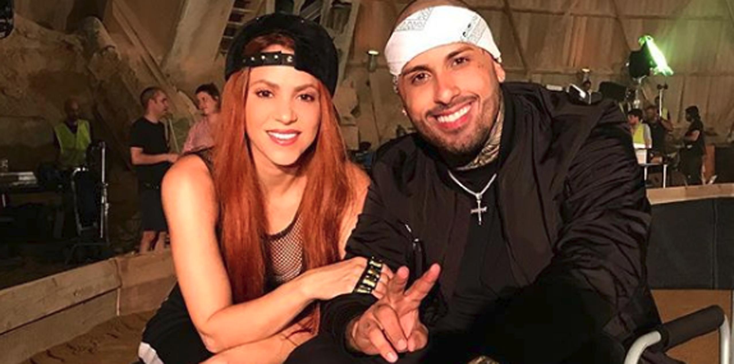 Los artistas han estado en estos días realizando el vídeo que apoyará la promoción del sencillo, según a conocer el intérprete de música urbana en su Instagram. (Instagram/nickyjampr)