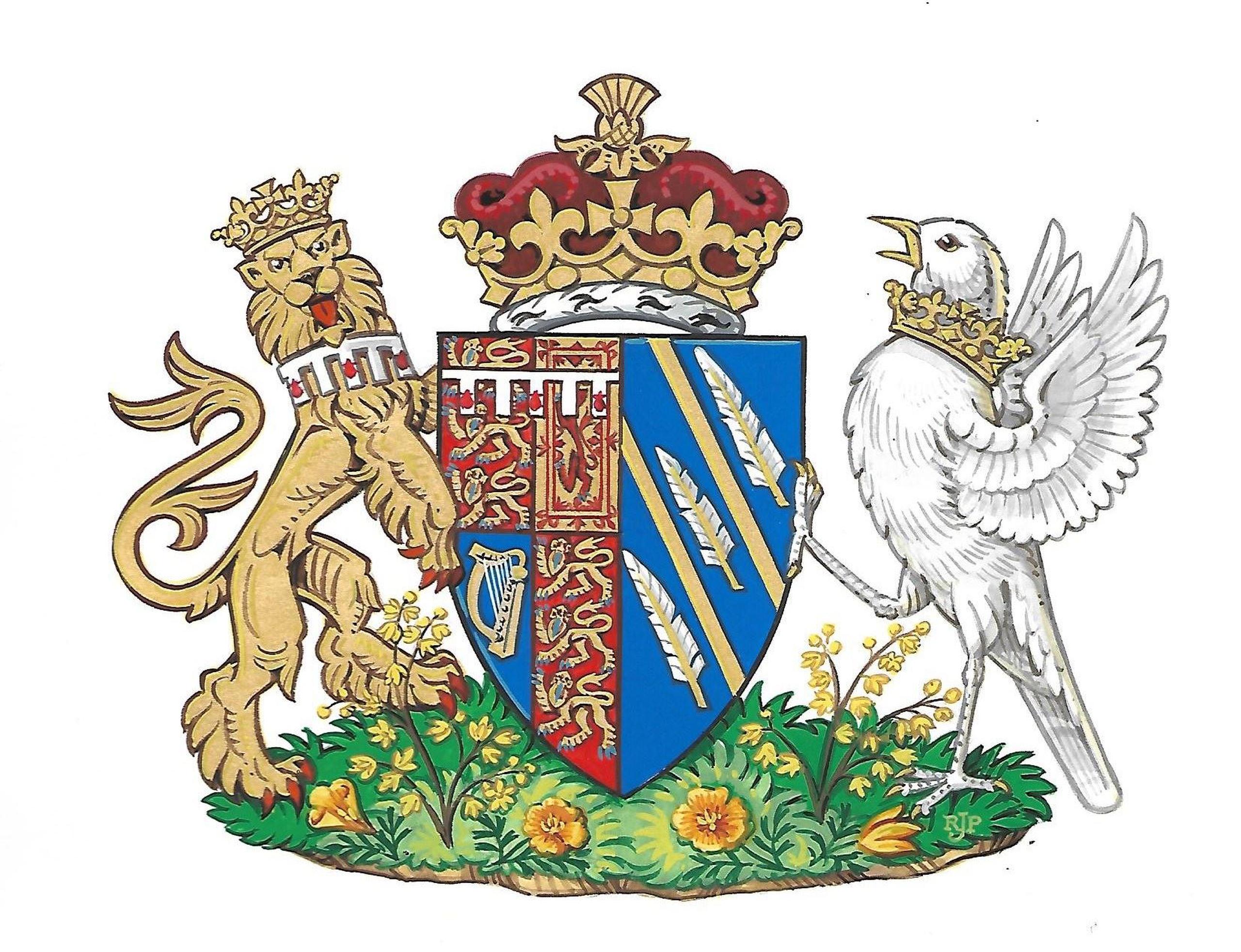 Escudo seleccionado por la duquesa de Sussex. (EFE)
