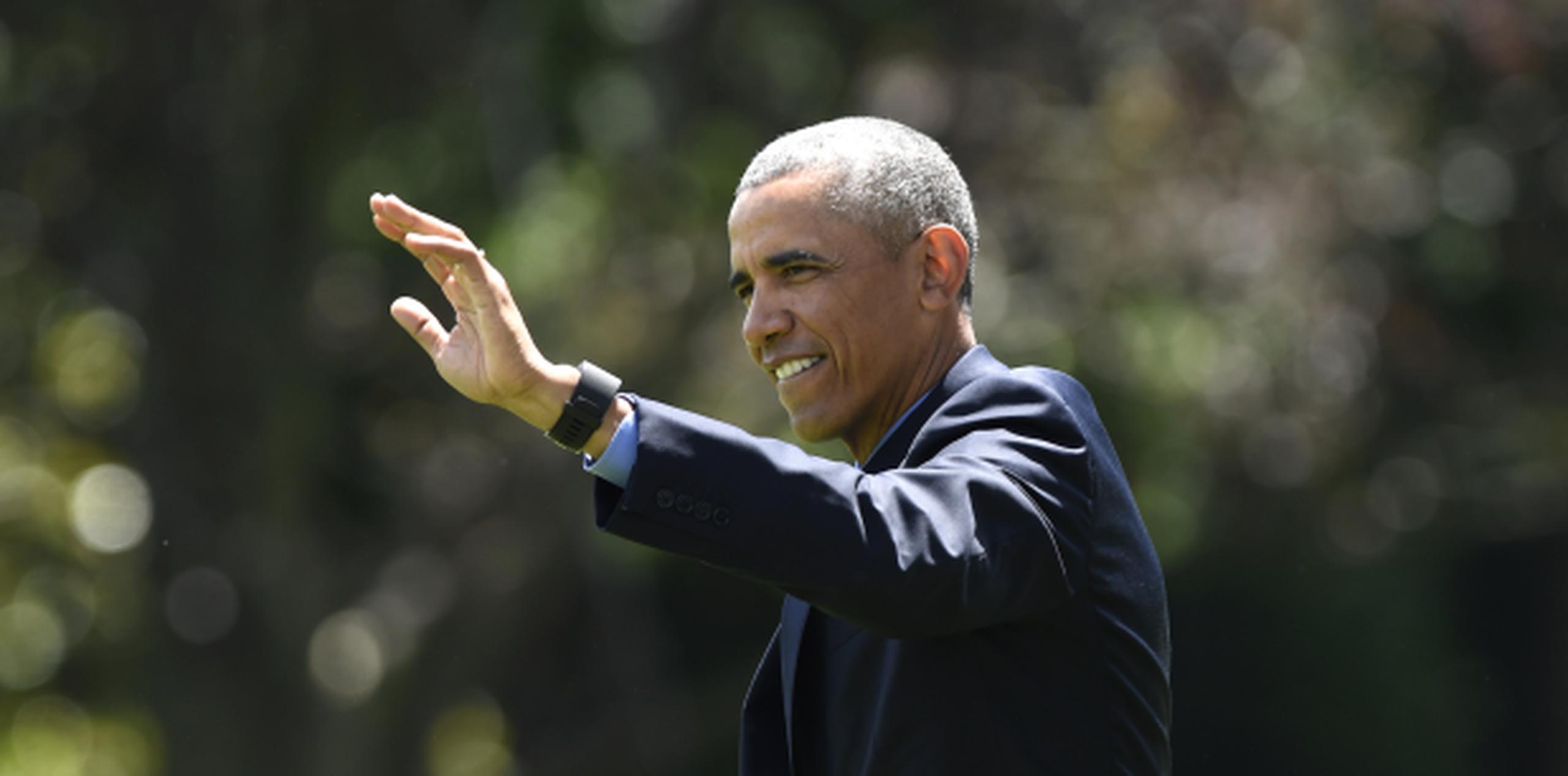 "El Presidente expresó su visión de que el H.R. 5278 es un acuerdo bipartidista bueno y sólido", dijo Obama. (AP)