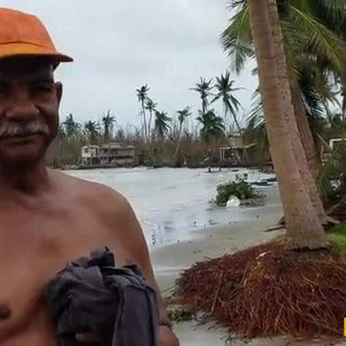 Residentes de la Comunidad Punta Figuera en Ceiba perdieron sus casas
