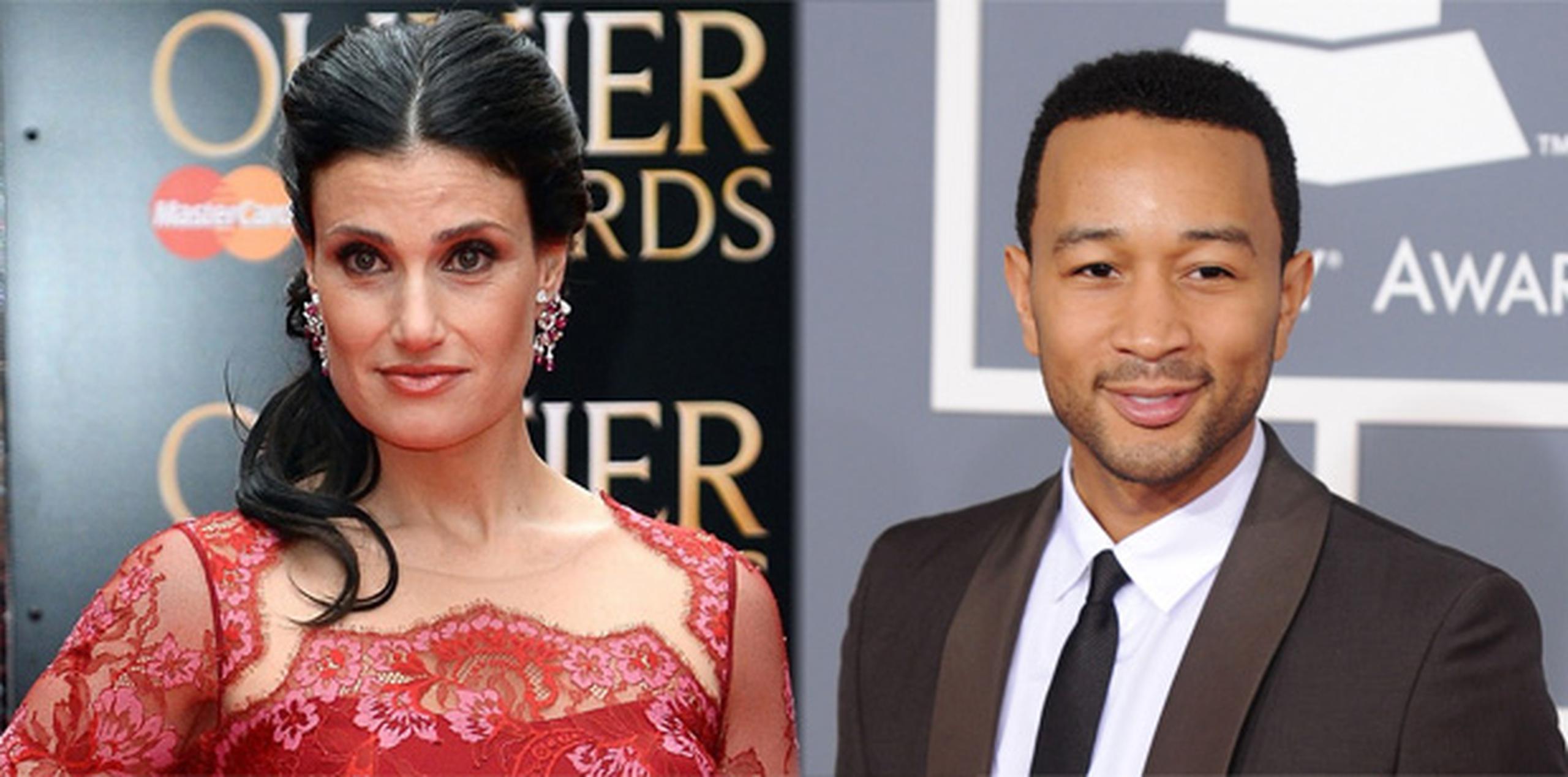 Idina Menzel y Legend cantarán previo al Súper Bowl Primera Hora