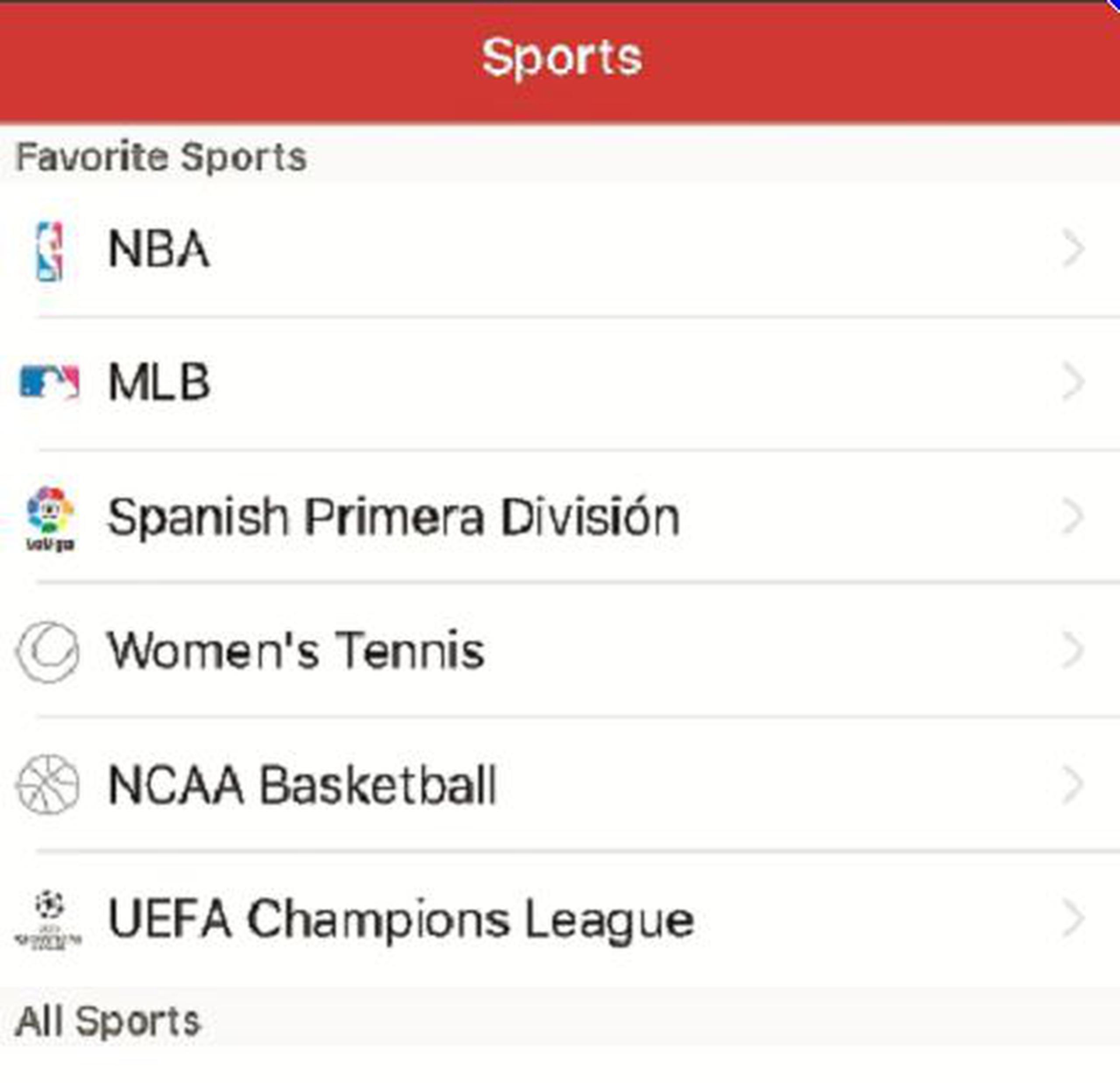 Apps ideales para los "fiebrús" de los deportes Primera Hora