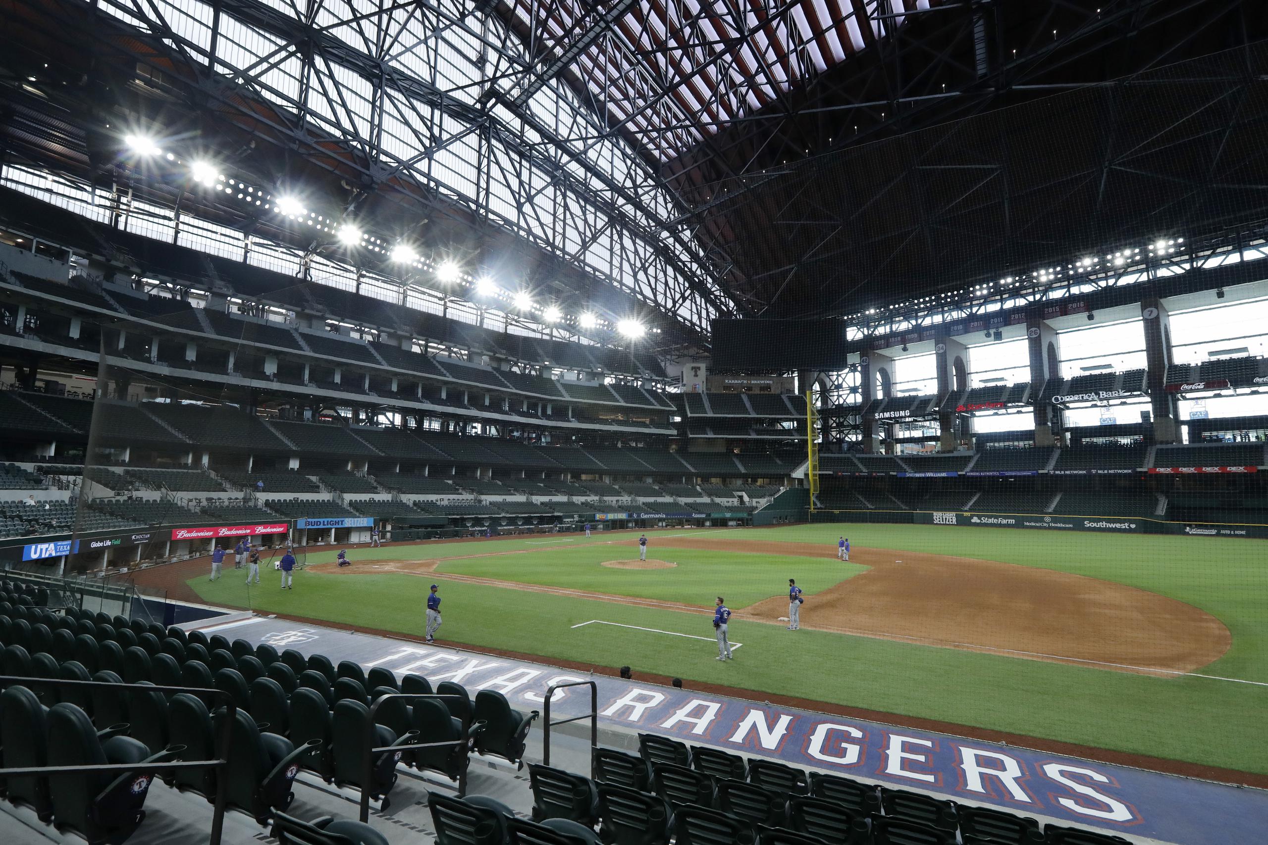 El nuevo estadio de los Vigilantes de Texas, el Globe Life Park, tendrá su primer partido el próximo 24 de julio cuando el equipo reciba a los Rockies de Colorado.