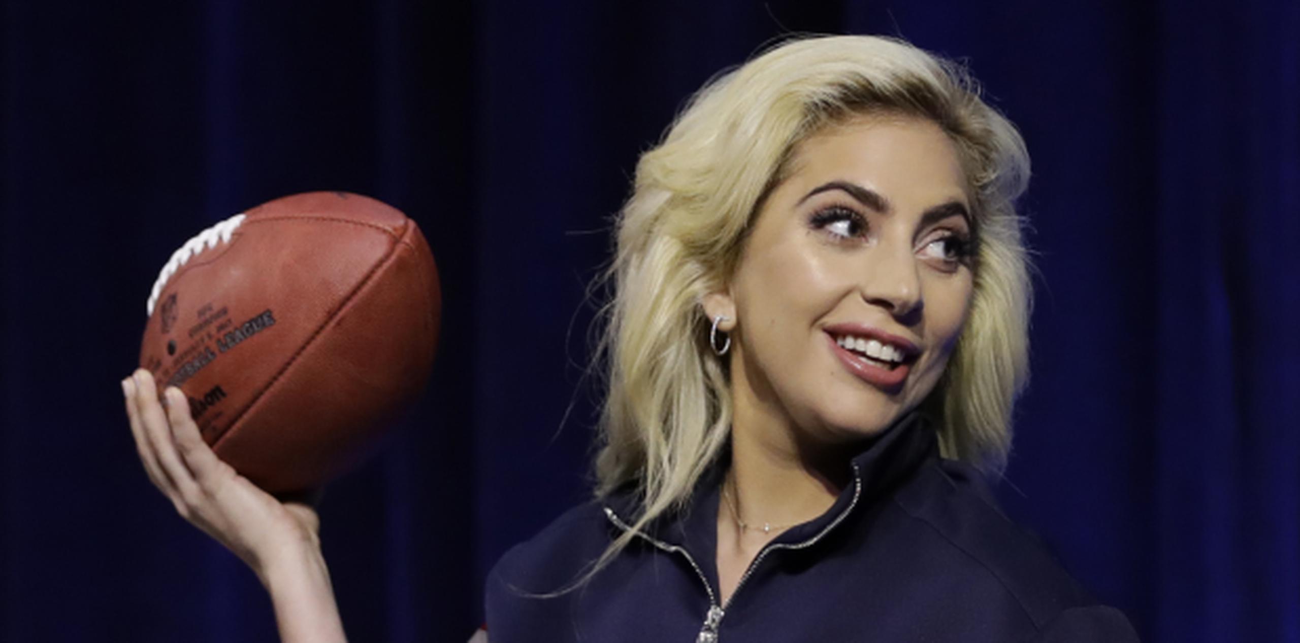 Lady Gaga no cobrará nada de parte de la NFL por la actuación. (Prensa Asociada)