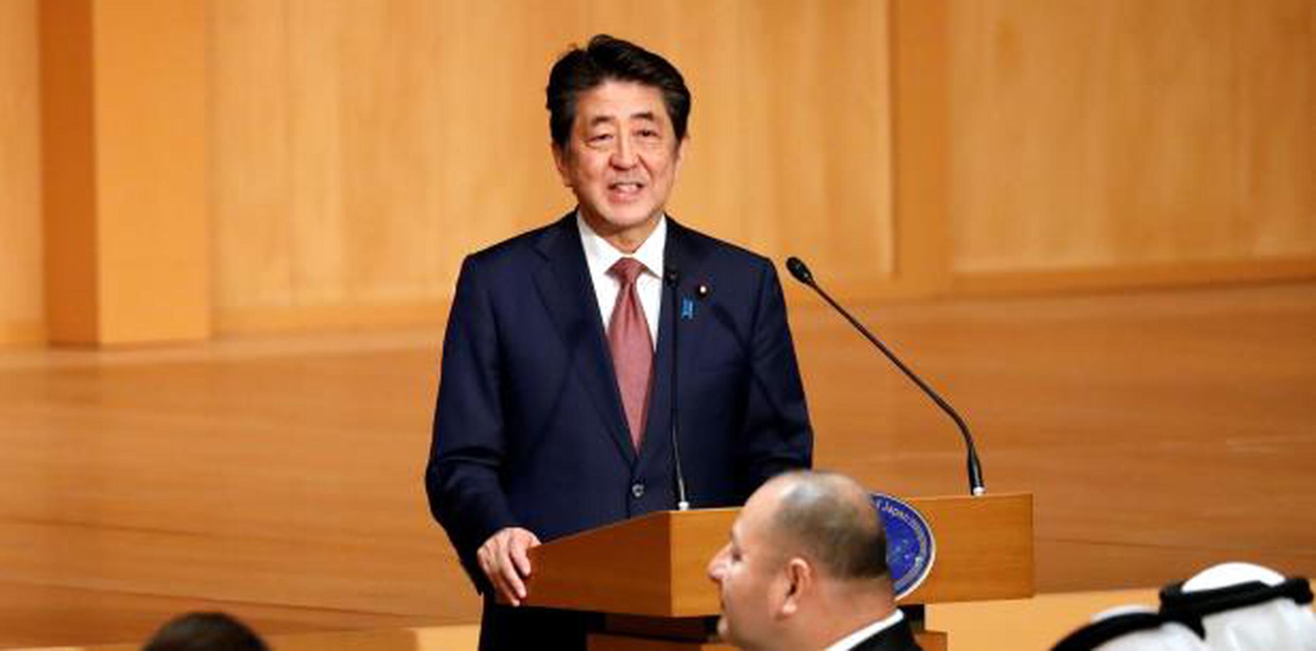 Shinzo Abe, primer ministro de Japón. (EFE / EPA / Kim Hong-Ji)