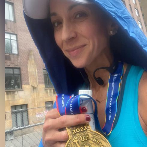 Lo que hizo Alexandra Fuentes tras completar Maratón de Nueva York