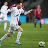Messi anota en goleada de PSG sobre Lille