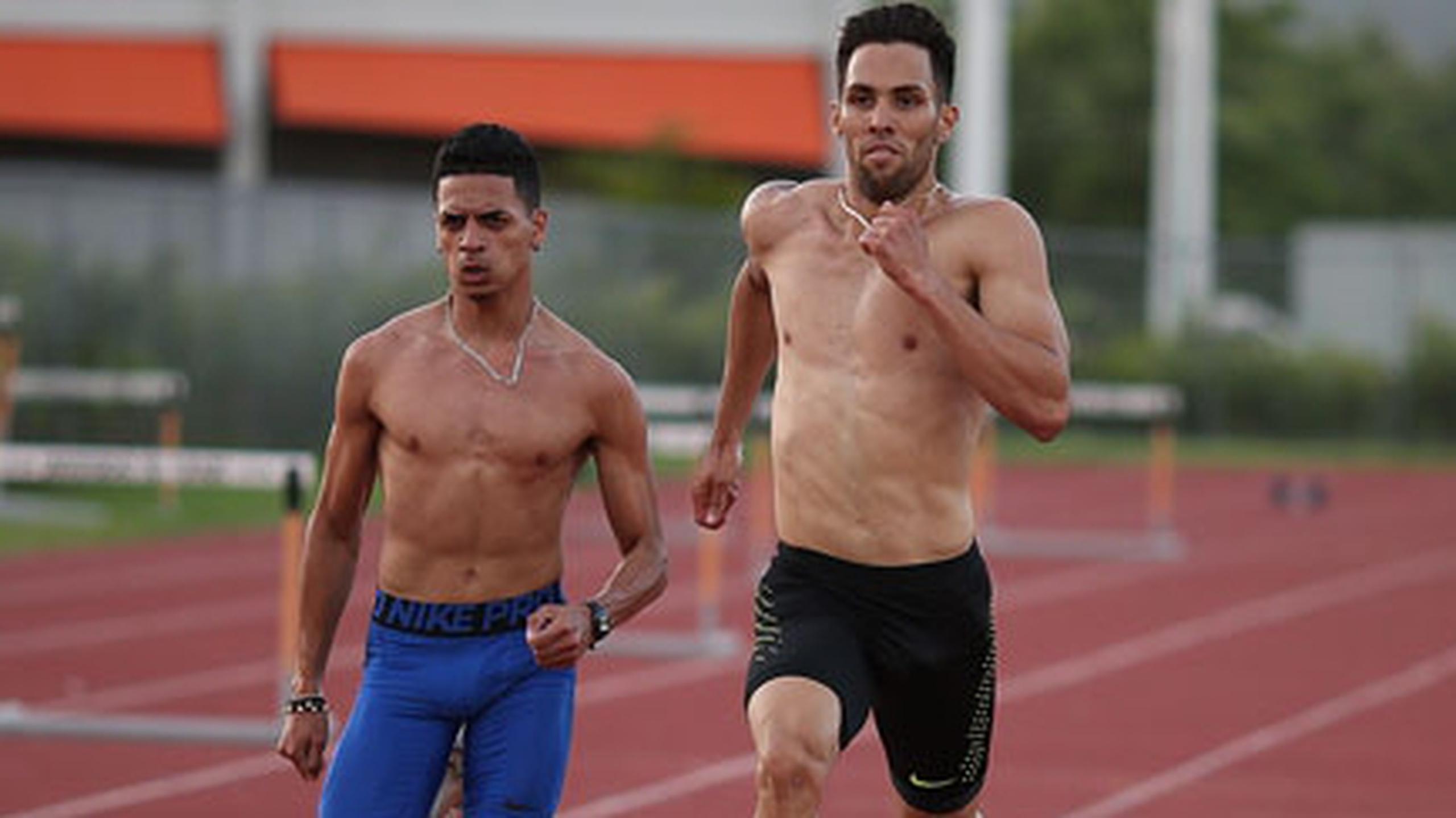 Vázquez y Arroyo competirán en los 800 metros de los Juegos Olímpicos de  Río 2016. (jose.cruz@gfrmedia.com)
