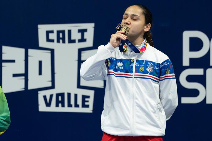 La karateca Janessa Fonseca se colgó la medalla de oro en la división de -61 kilogramos del karate de los Juegos Panamericanos Junior que se celebran en Colombia.