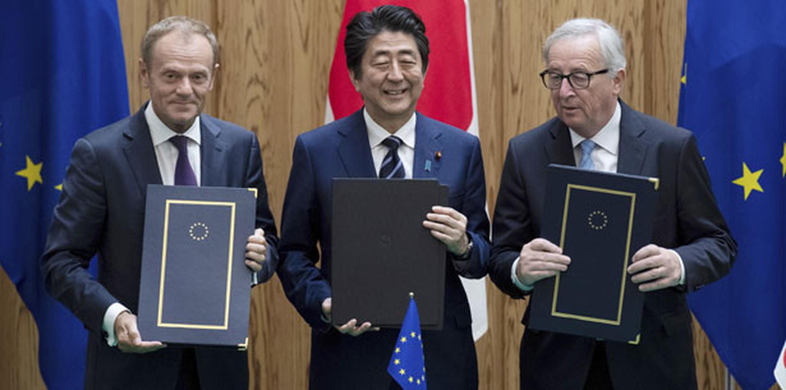El acuerdo elimina casi el 99% de los aranceles a los productos japoneses que se venden en la UE. (AP)