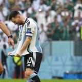 Fotos: Las caras de Messi en el partido que perdió contra Arabia Saudí