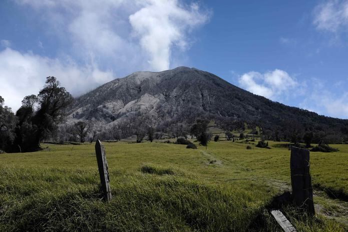 Fotografía de archivo del volcán Turrialba (Costa Rica). EFE/Jeffrey Arguedas
