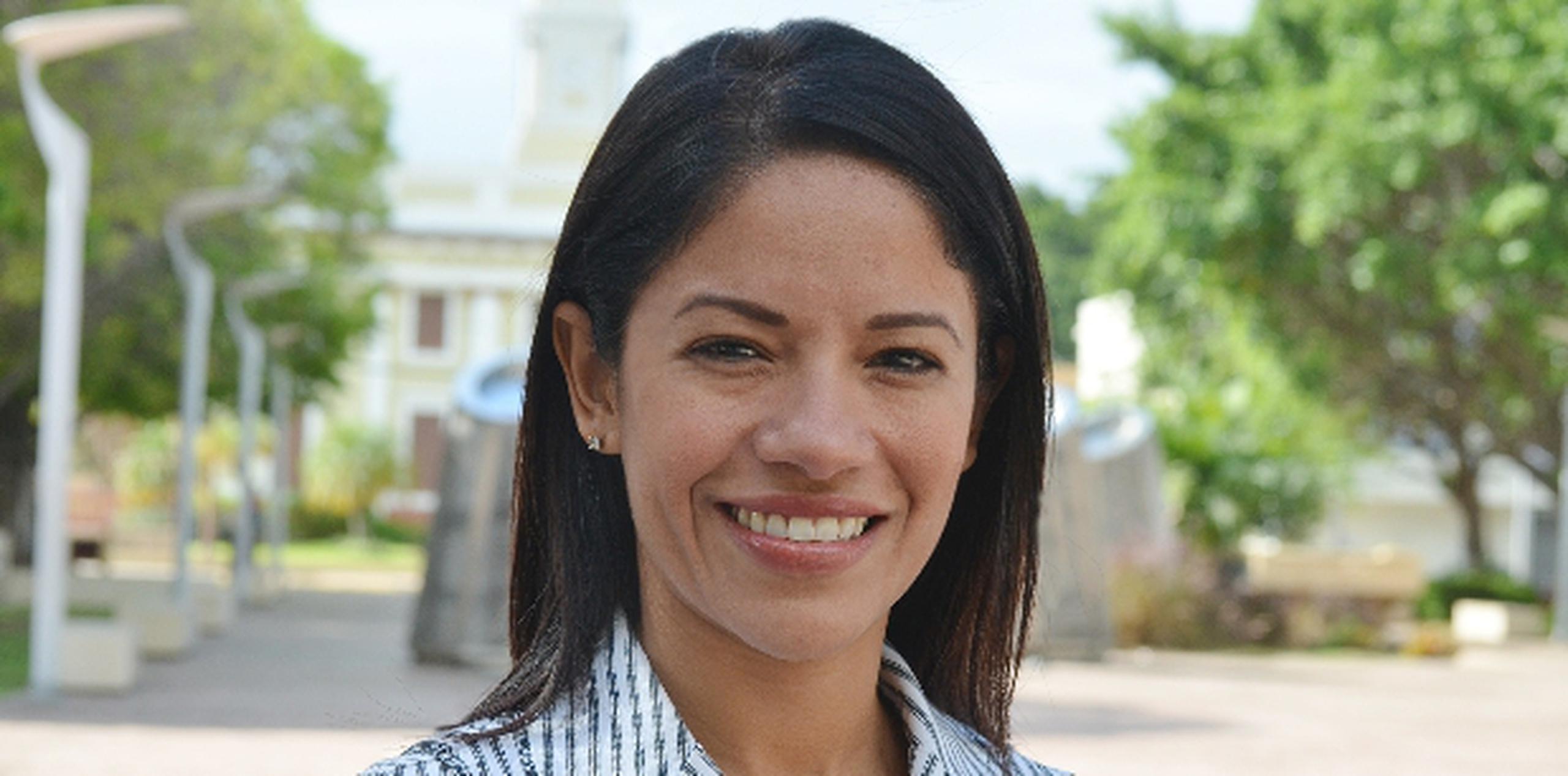 La alcaldesa de Salinas, Karilyn Bonilla Colón. (Archivo)