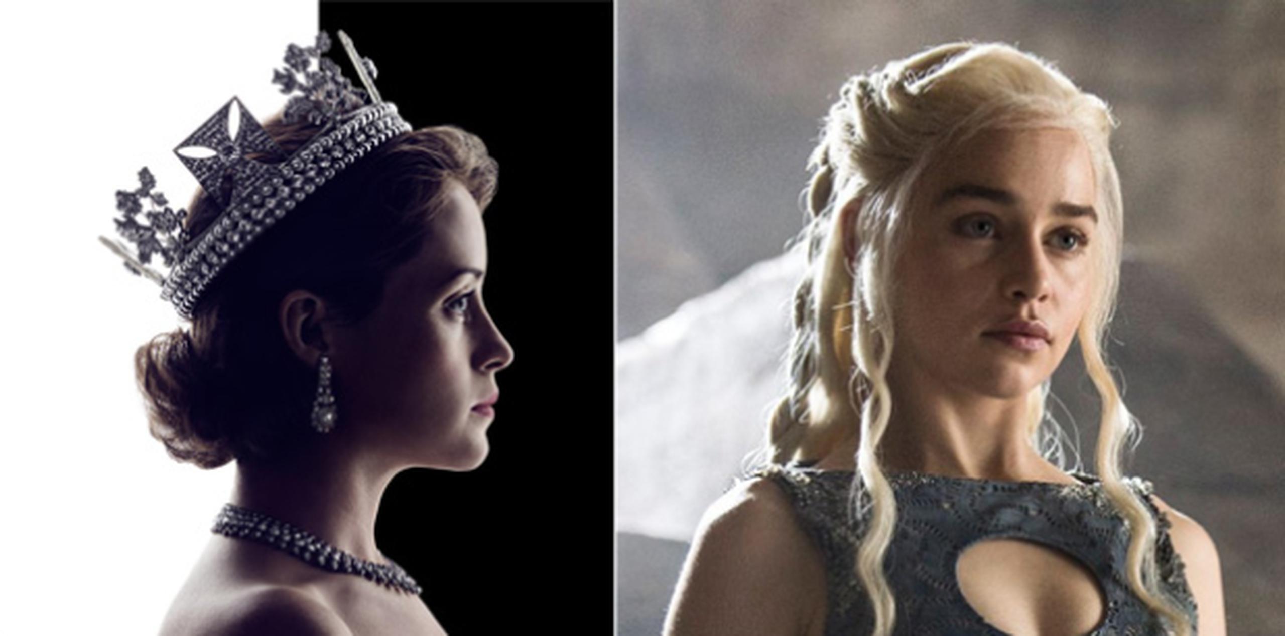 "The Crown" y "Game of Thrones". (Netflix/HBO)