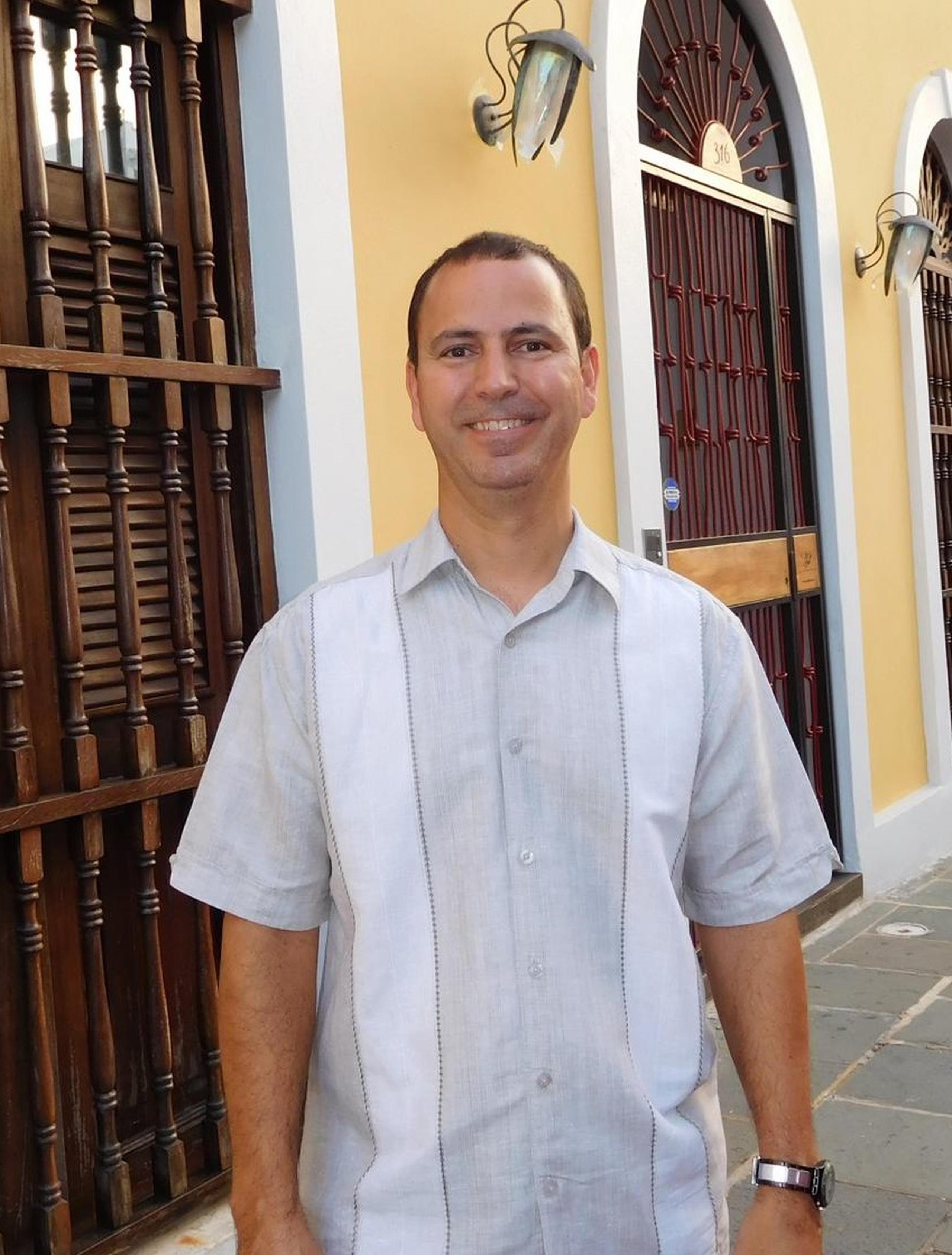 Eddie Ramírez, comerciante del Viejo San Juan