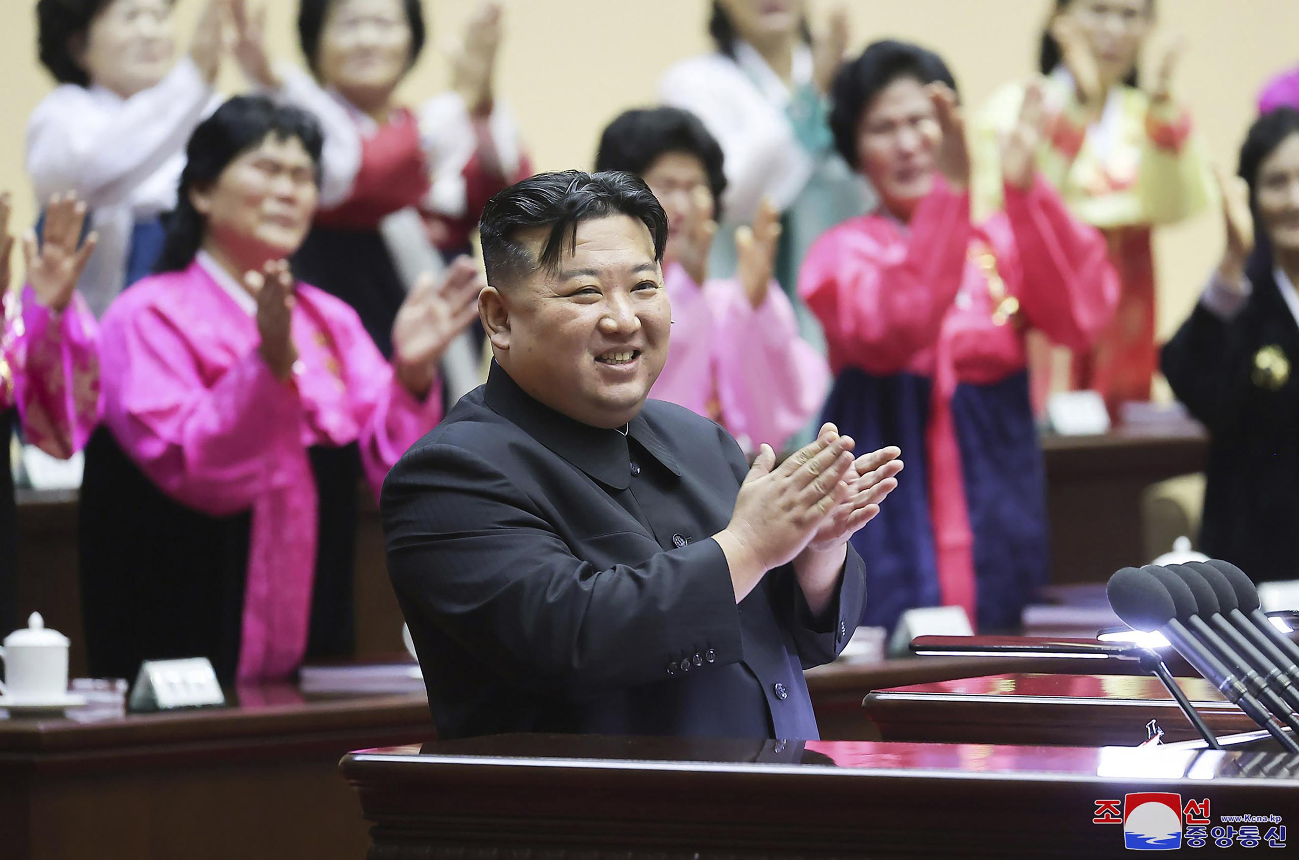 Kim Jong Un  (Korean Central News Agency/Korea News Service via AP)
