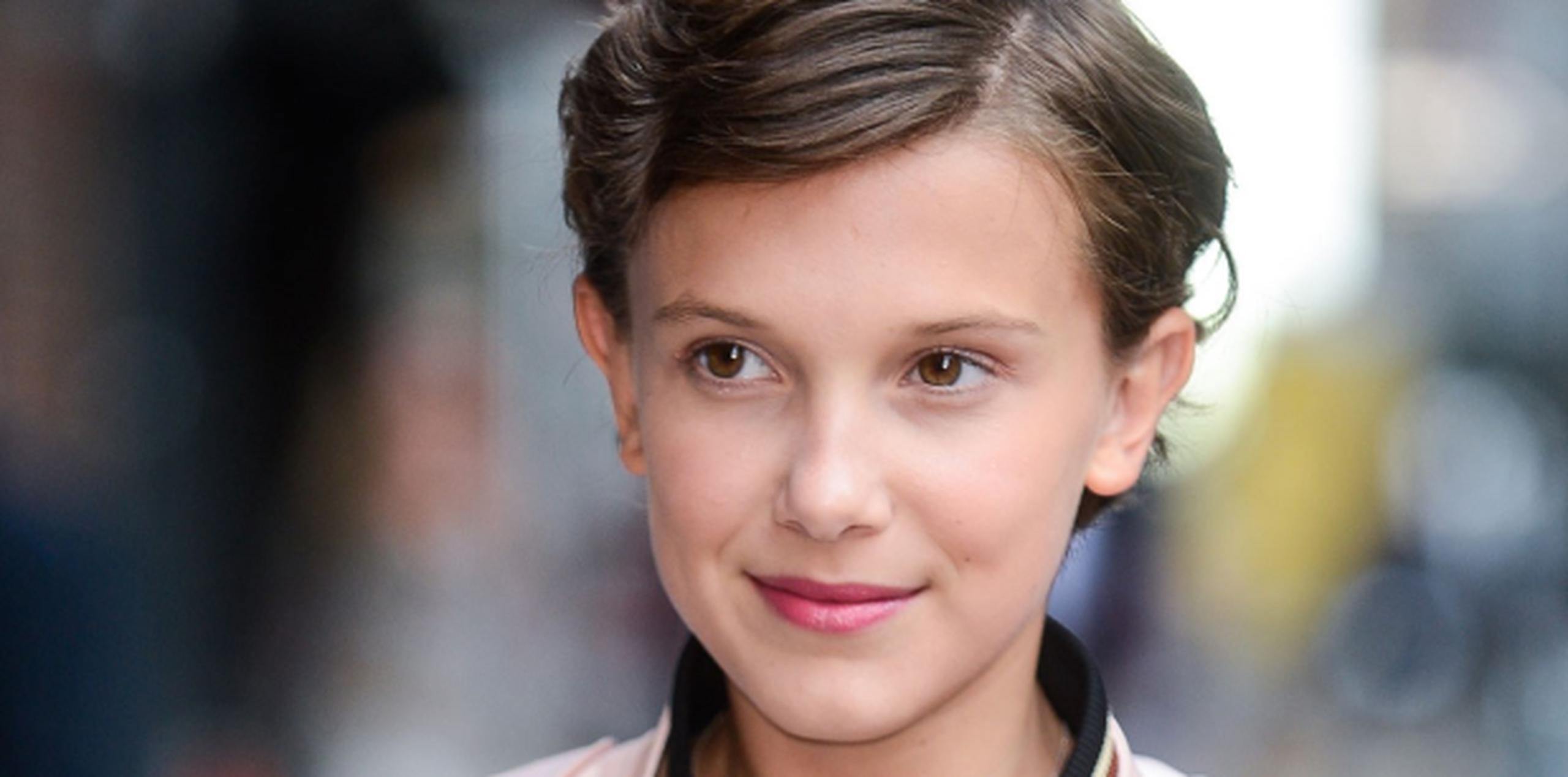 "Eleven", de "Stranger Things", es interpretada por la niña de 13 años, Millie Bobby Brown. (Archivo)