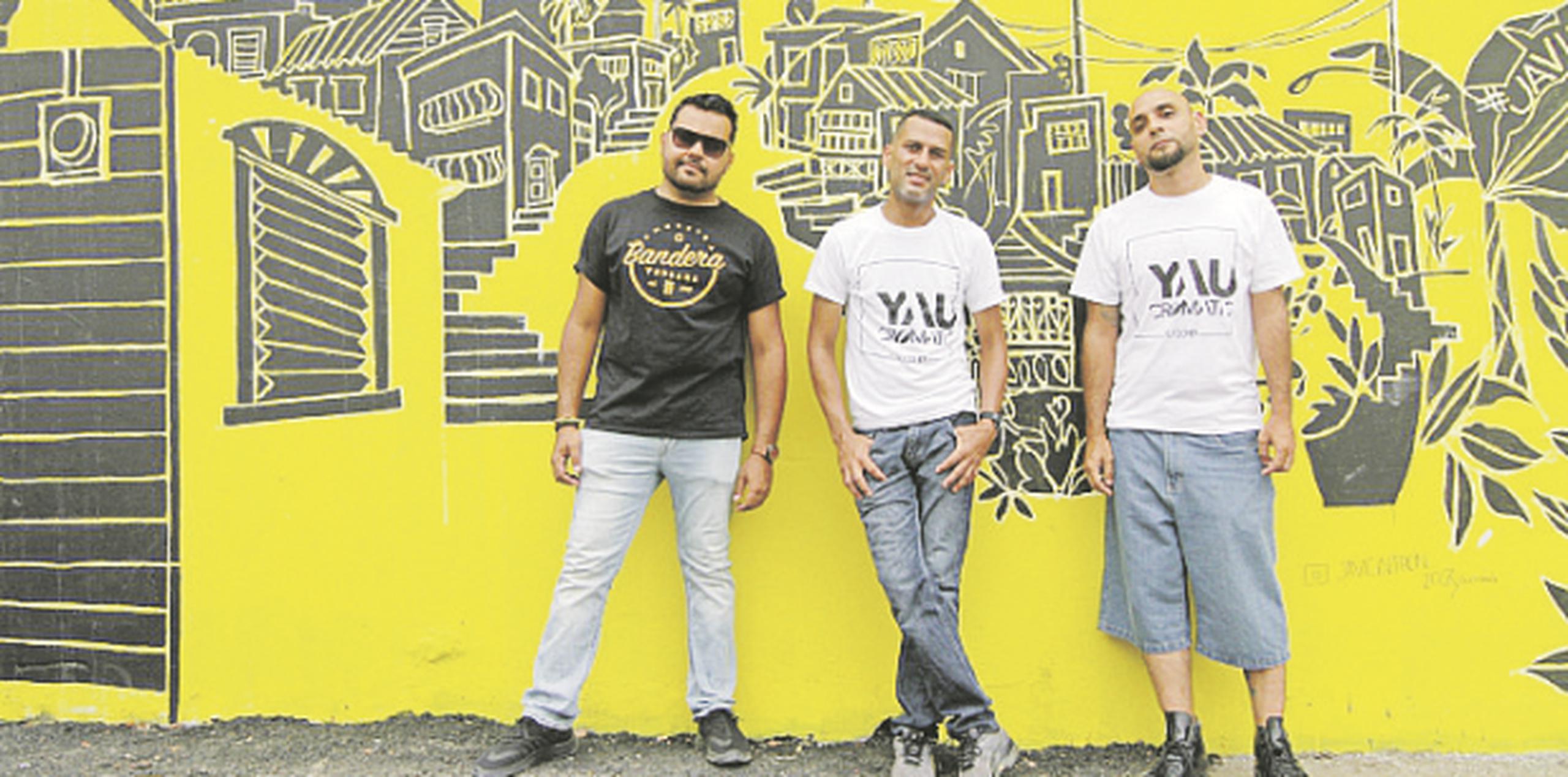 Los organizadores de Yaucomatric contemplan la idea de hacer una segunda edición para el próximo verano. En la foto, Luis Vélez, Jonathan Hernández y Manuel Morales (PARA SUROESTE / GERARDO CASTILLO)