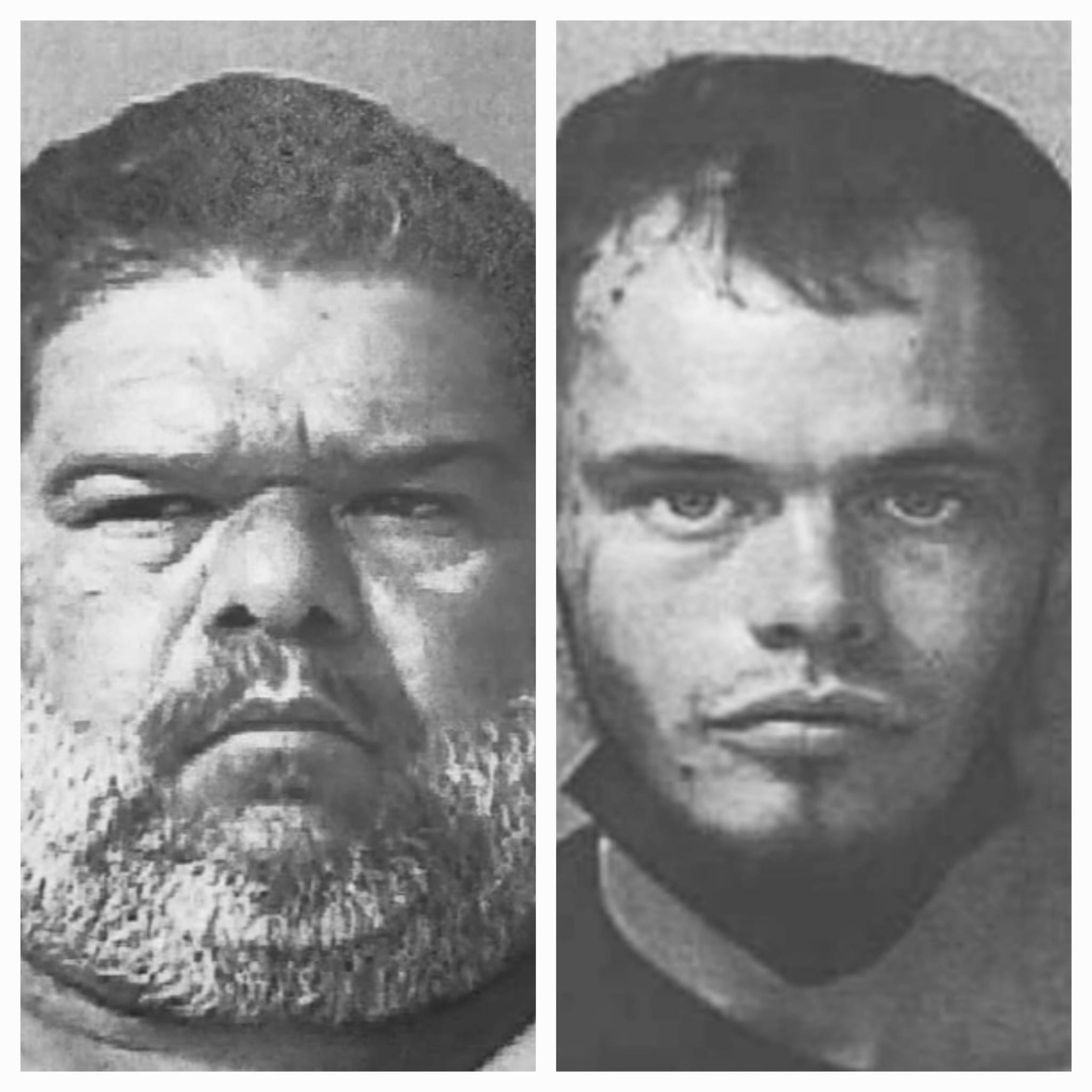 Los fugitivos Raúl Nieves Díaz, de 46 años y Sariel Guzmán Águila, de 23 años, acusados por maltrato a personas de edad avanzada, en hechos por separado, fueron arrestados en Barceloneta.