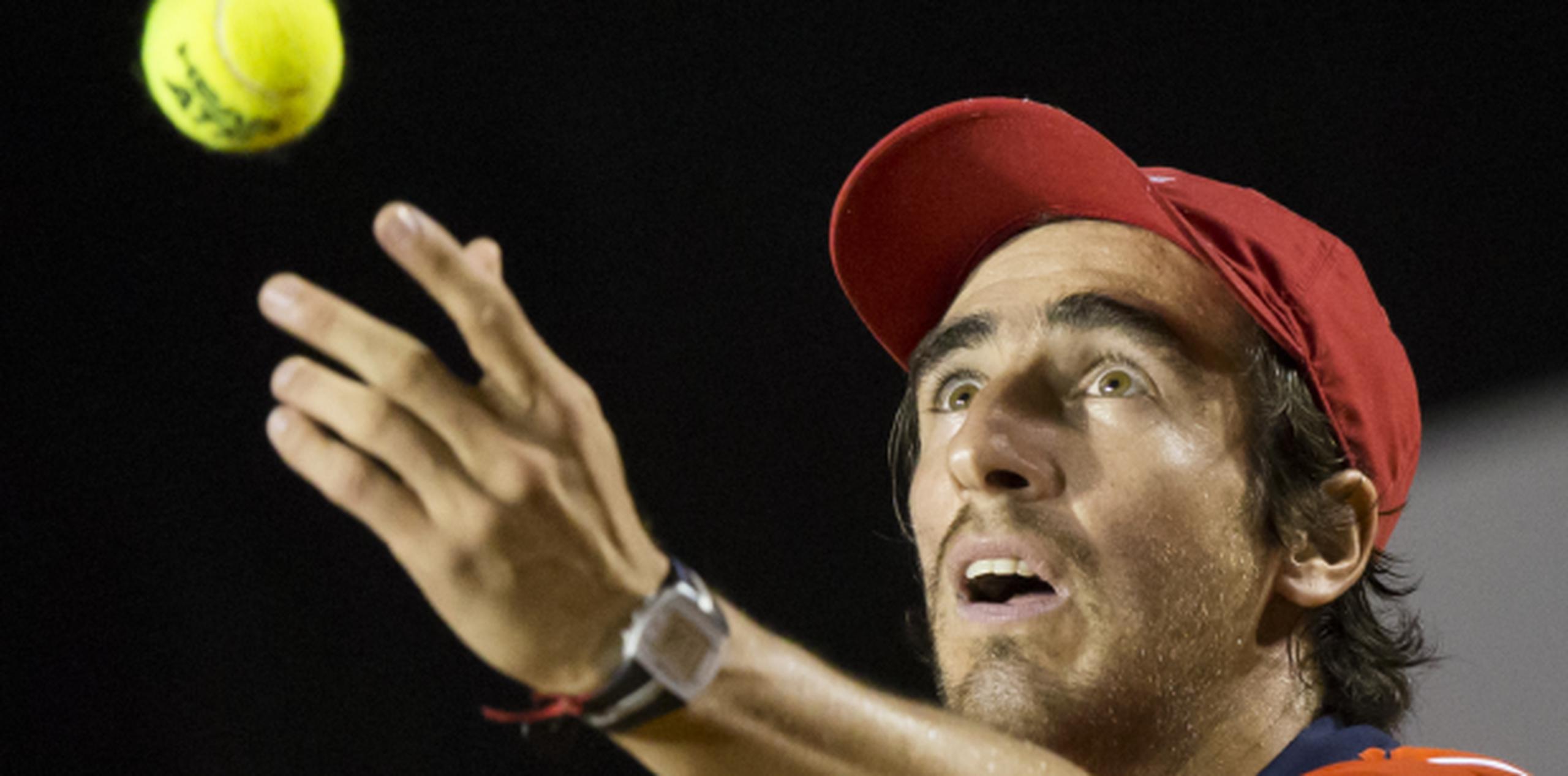 Pablo Cuevas alcanzó en febrero el puesto 23 en el ranking ATP, la mejor posición alcanzada por un uruguayo. (Fotos/AP)