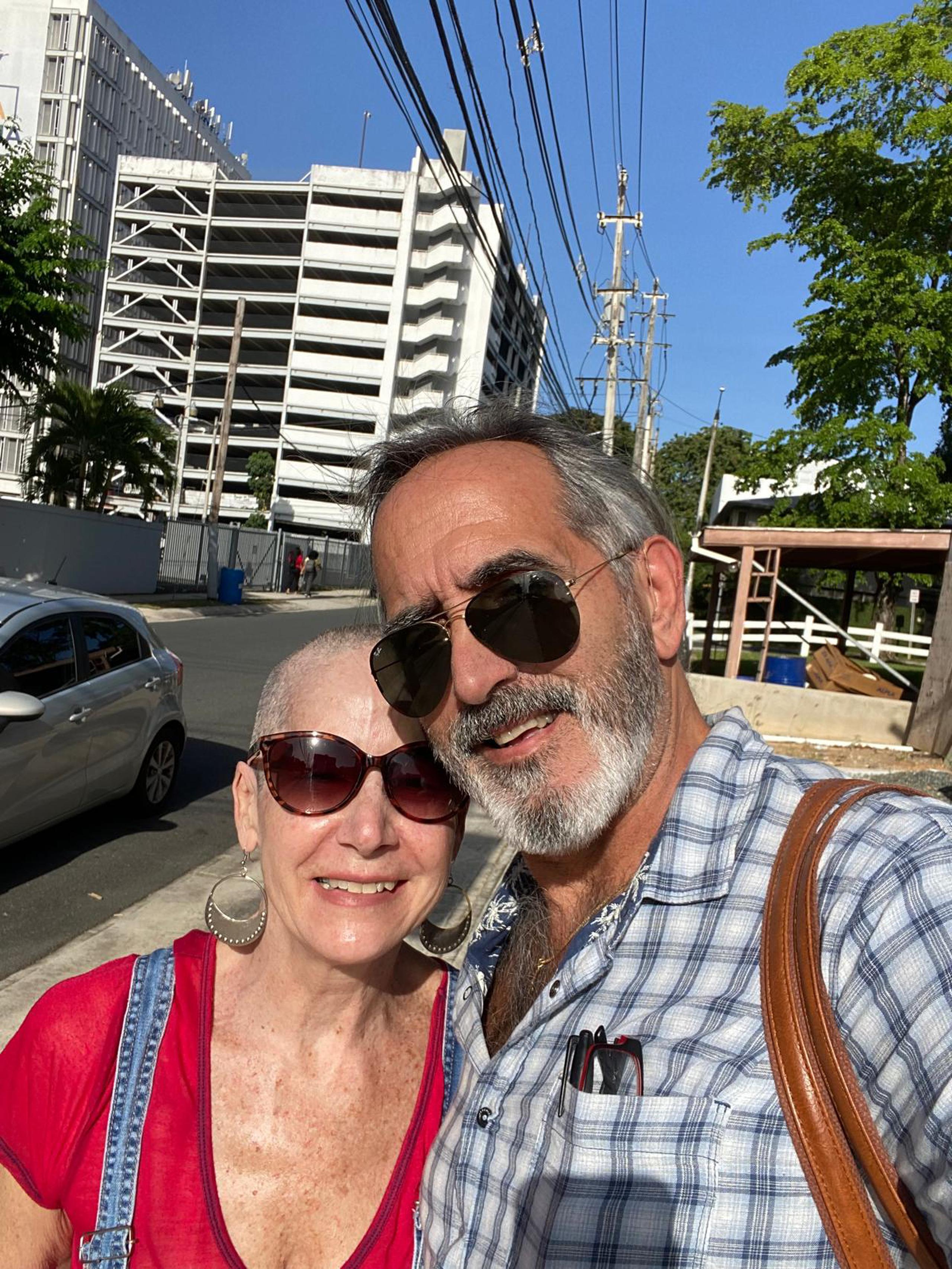 Lo que había sido una amistad por cerca de 14 años entre Marian Pabón y Ronald Borrás, se fortaleció como una relación de pareja durante la enfermedad.