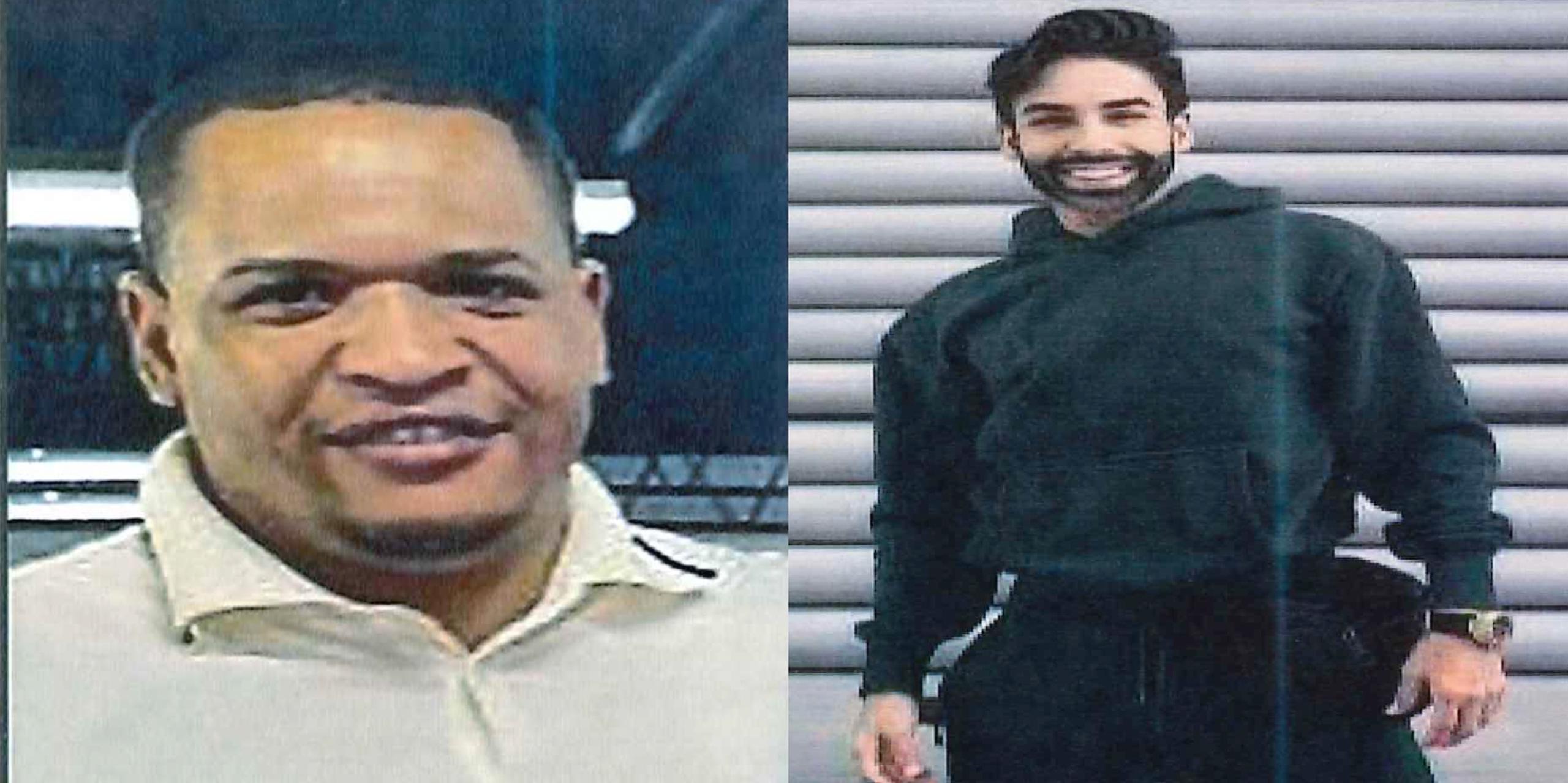 Las autoridades buscan a Yohauris Hiches Frías (izq.) quien está desaparecido desde septiembre, mientras que desde julio se desconoce el paradero de Eddie Morales Rodríguez, quien estaba de visita en la isla.