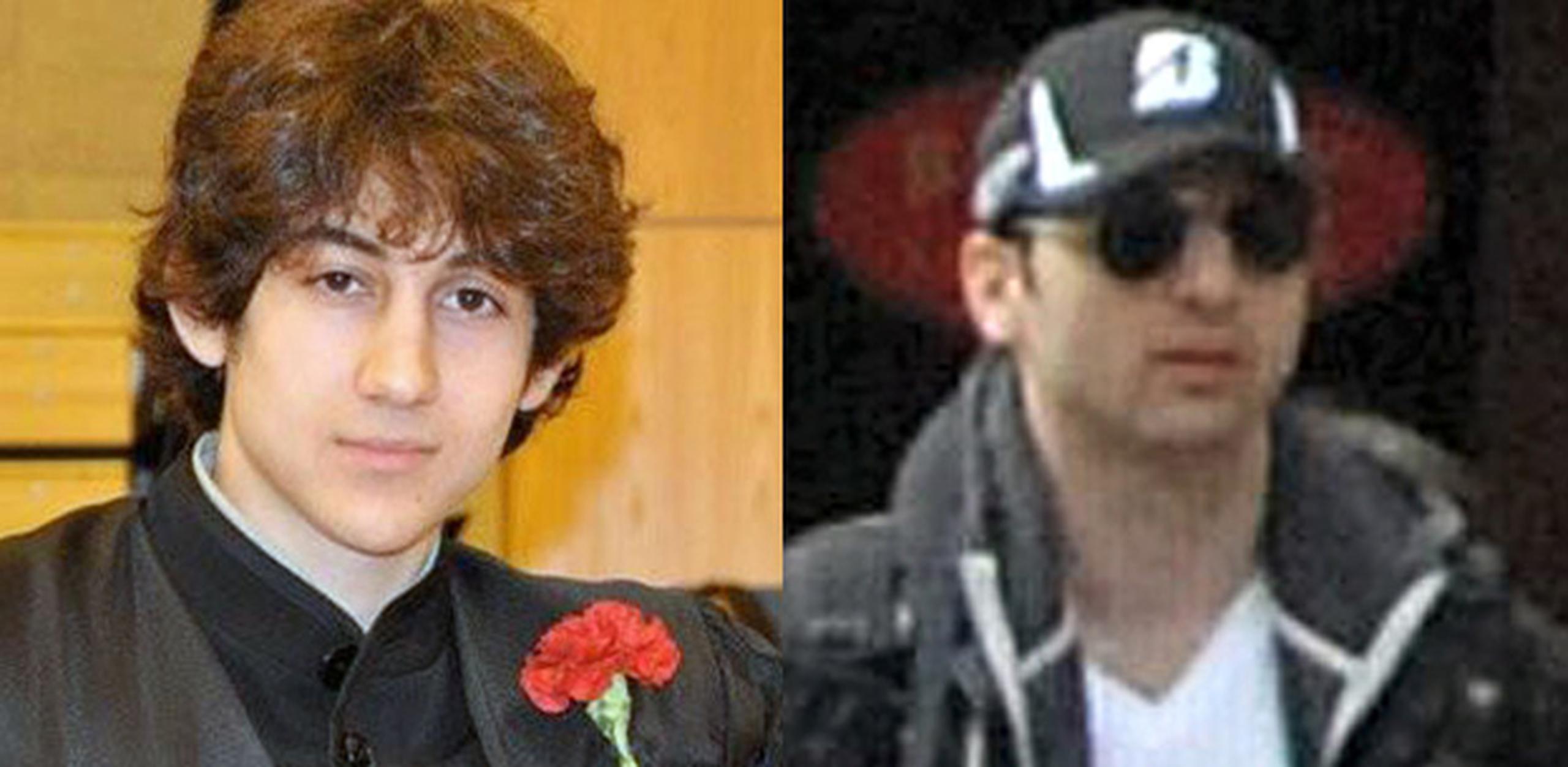 Dzhokhar Tsarnaev y  Tamerlan Tsarnaev. (Archivo)